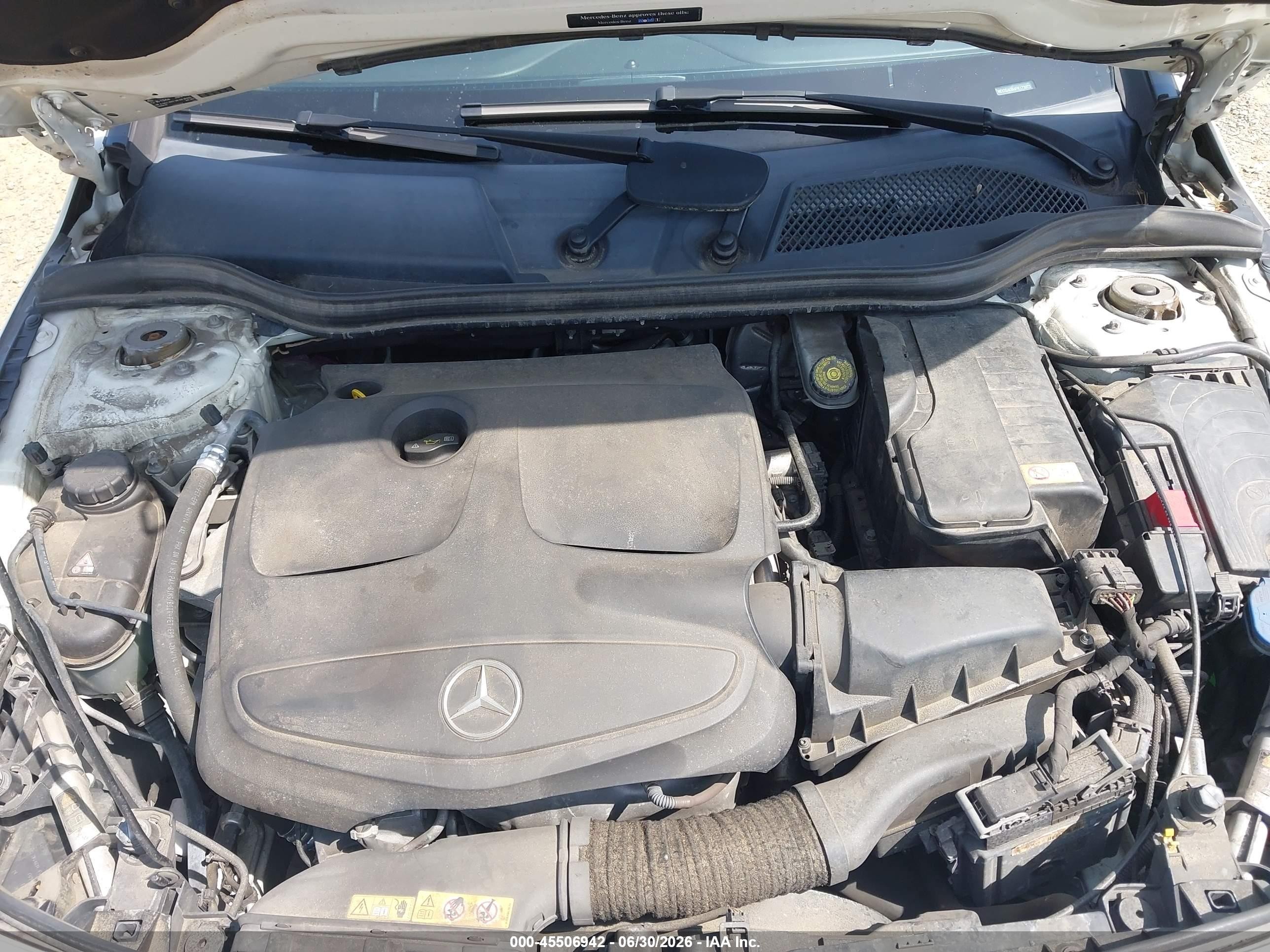 2015 Mercedes-benz Cla 250 4matic Белый vin: WDDSJ4GB6FN172023