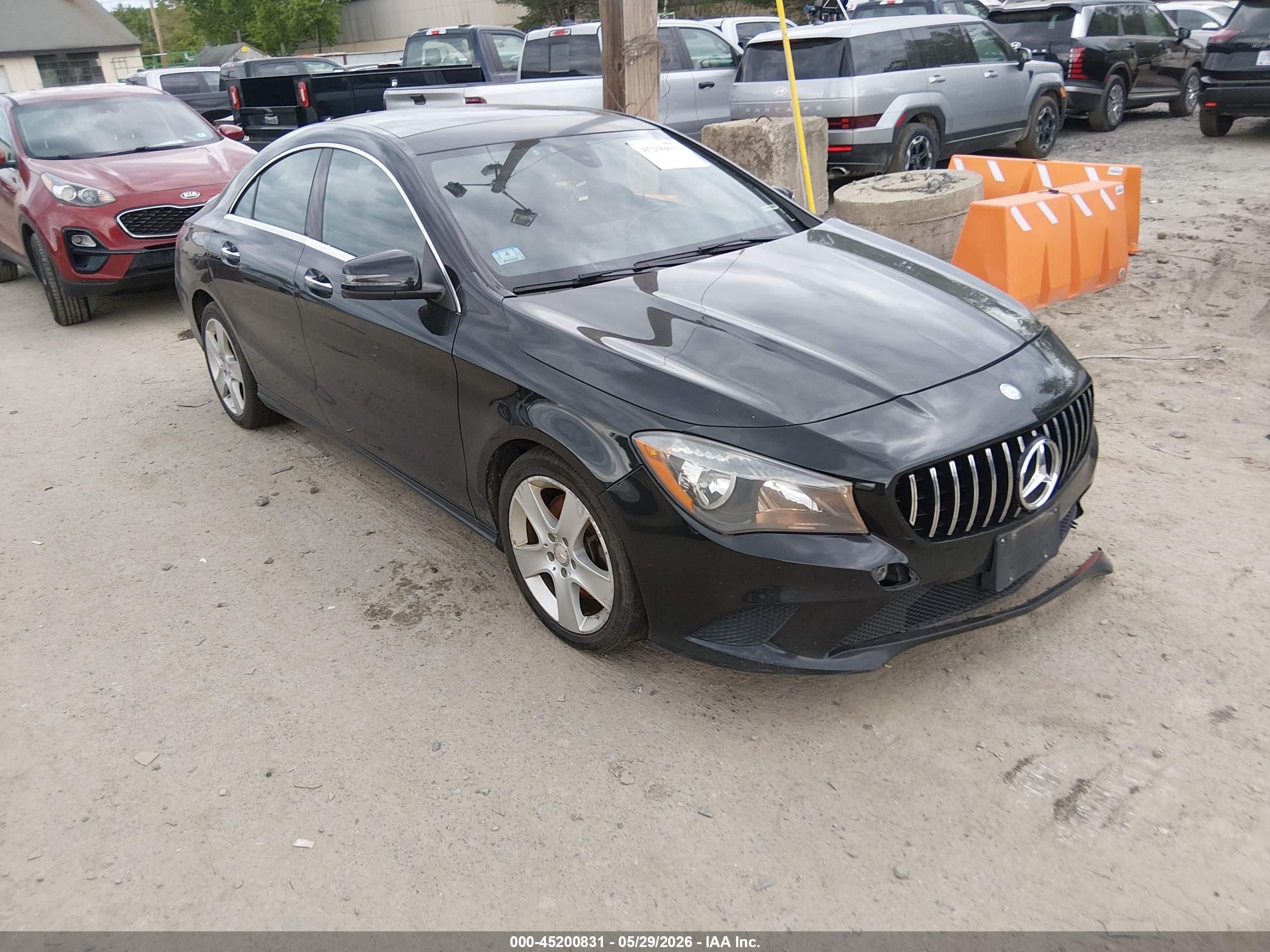 2015 Mercedes-benz Cla 250 4matic Black vin: WDDSJ4GB6FN222032