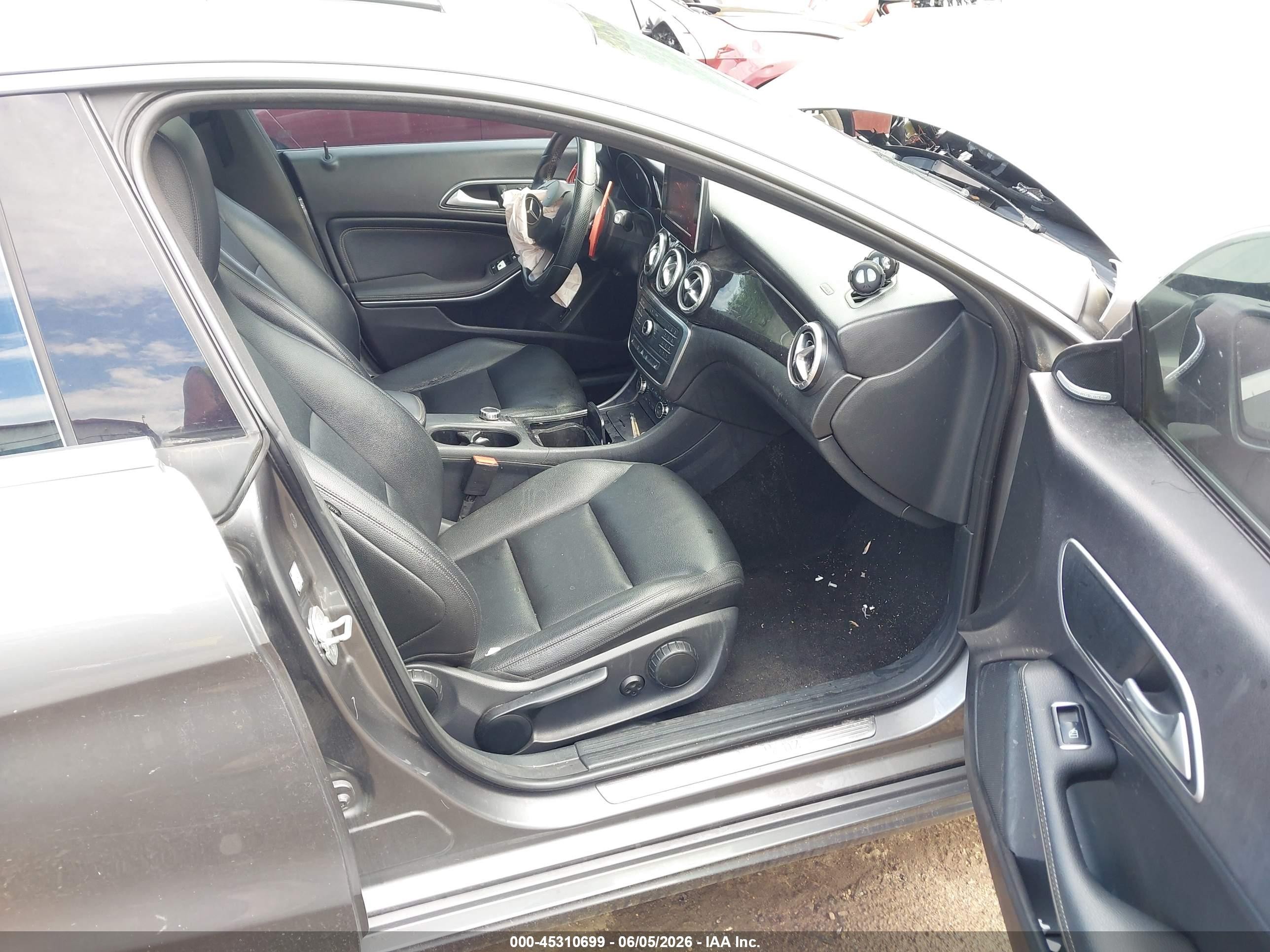 2015 Mercedes-benz Cla 250 4matic Gray vin: WDDSJ4GB6FN266015