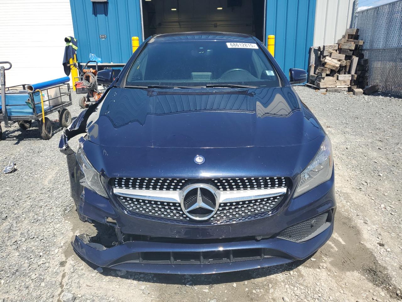 2017 Mercedes-benz Cla 250 4matic Blue vin: WDDSJ4GB6HN421018