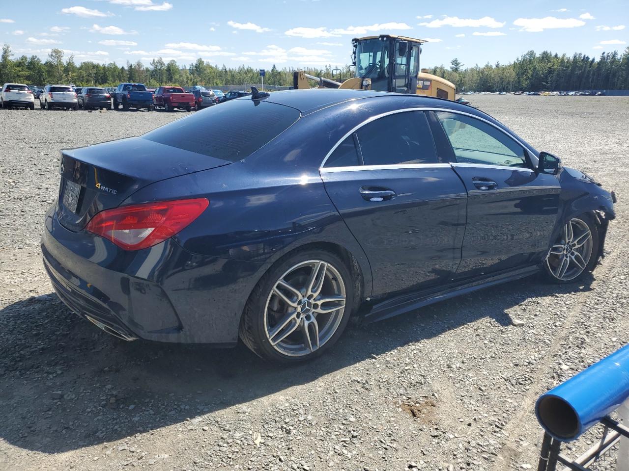 2017 Mercedes-benz Cla 250 4matic Blue vin: WDDSJ4GB6HN421018