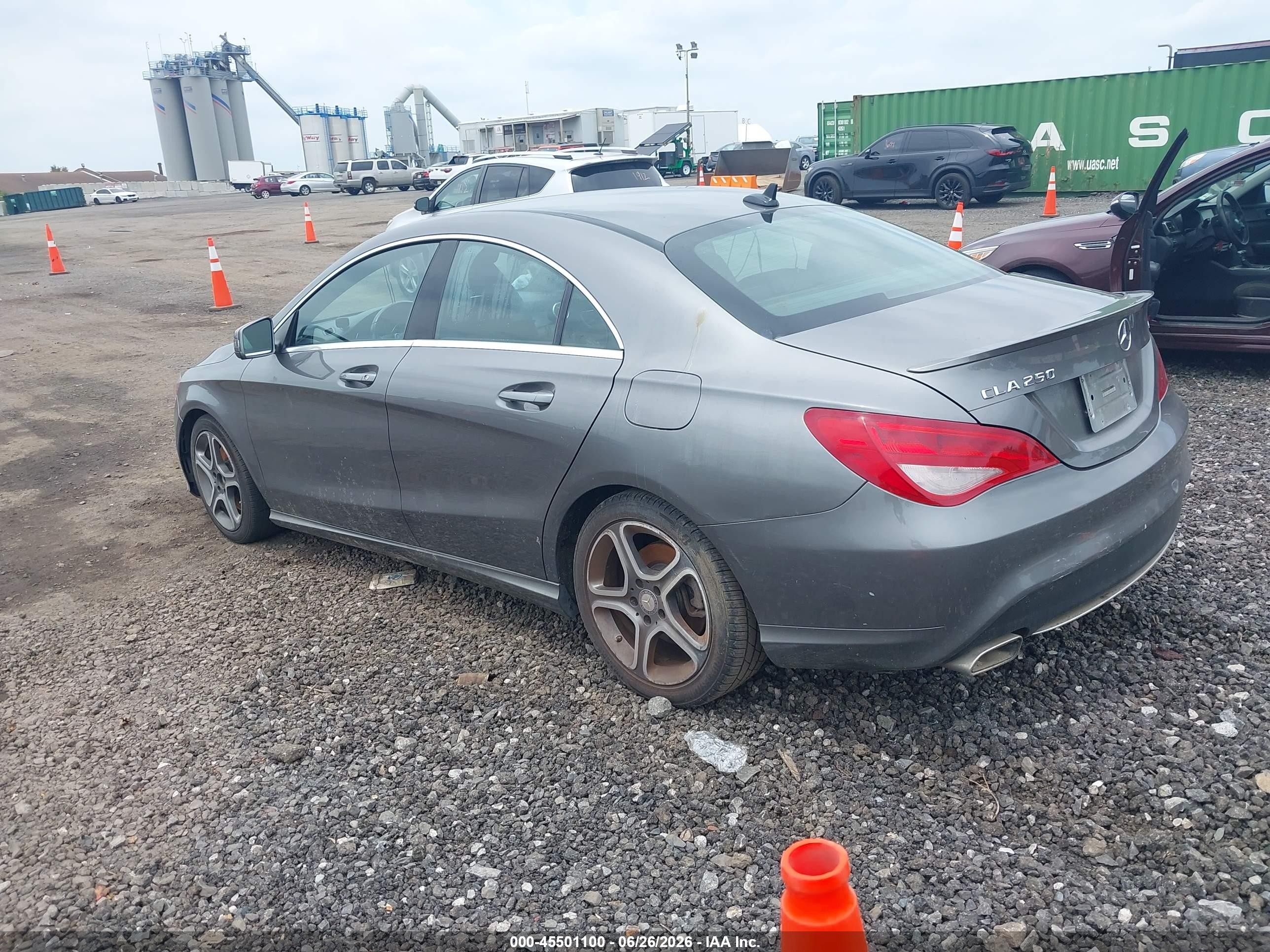 2014 Mercedes-benz Cla 250 4matic Gray vin: WDDSJ4GB7EN073726