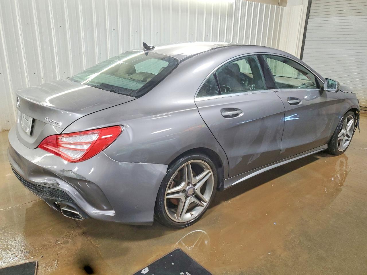 2014 Mercedes-benz Cla 250 4matic Gray vin: WDDSJ4GB7EN105137