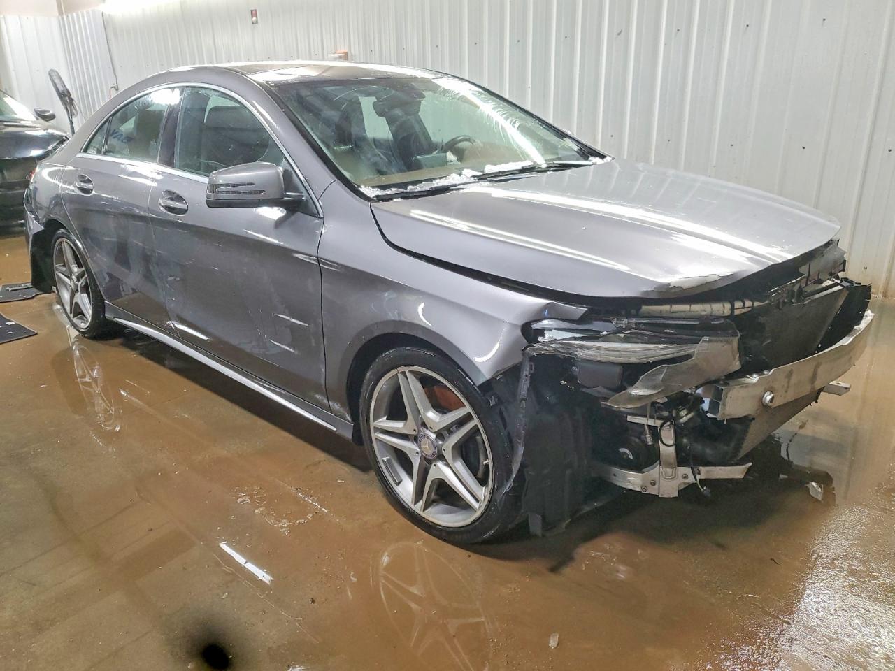 2014 Mercedes-benz Cla 250 4matic Gray vin: WDDSJ4GB7EN105137