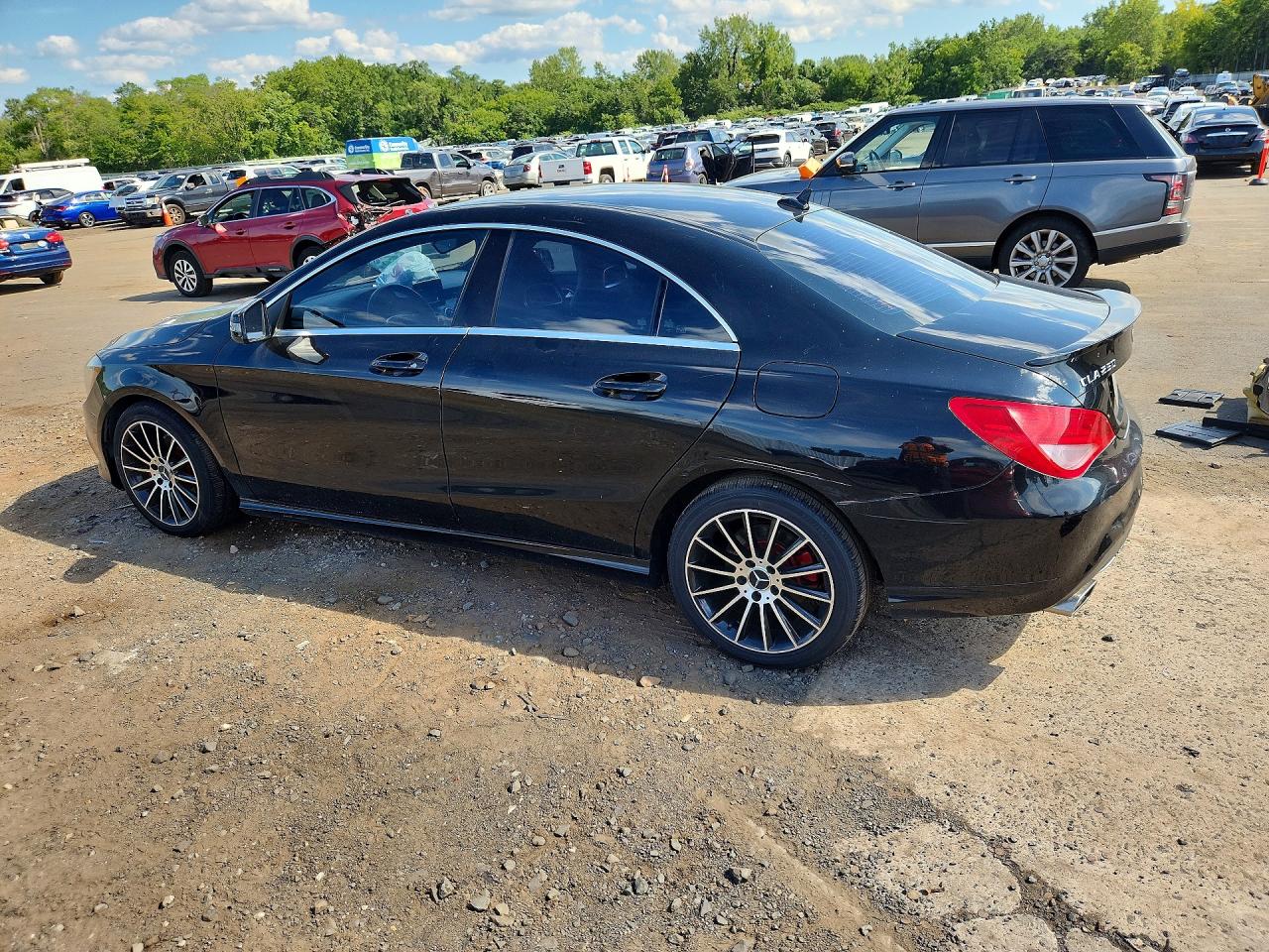 2014 Mercedes-benz Cla 250 4matic Черный vin: WDDSJ4GB7EN112556