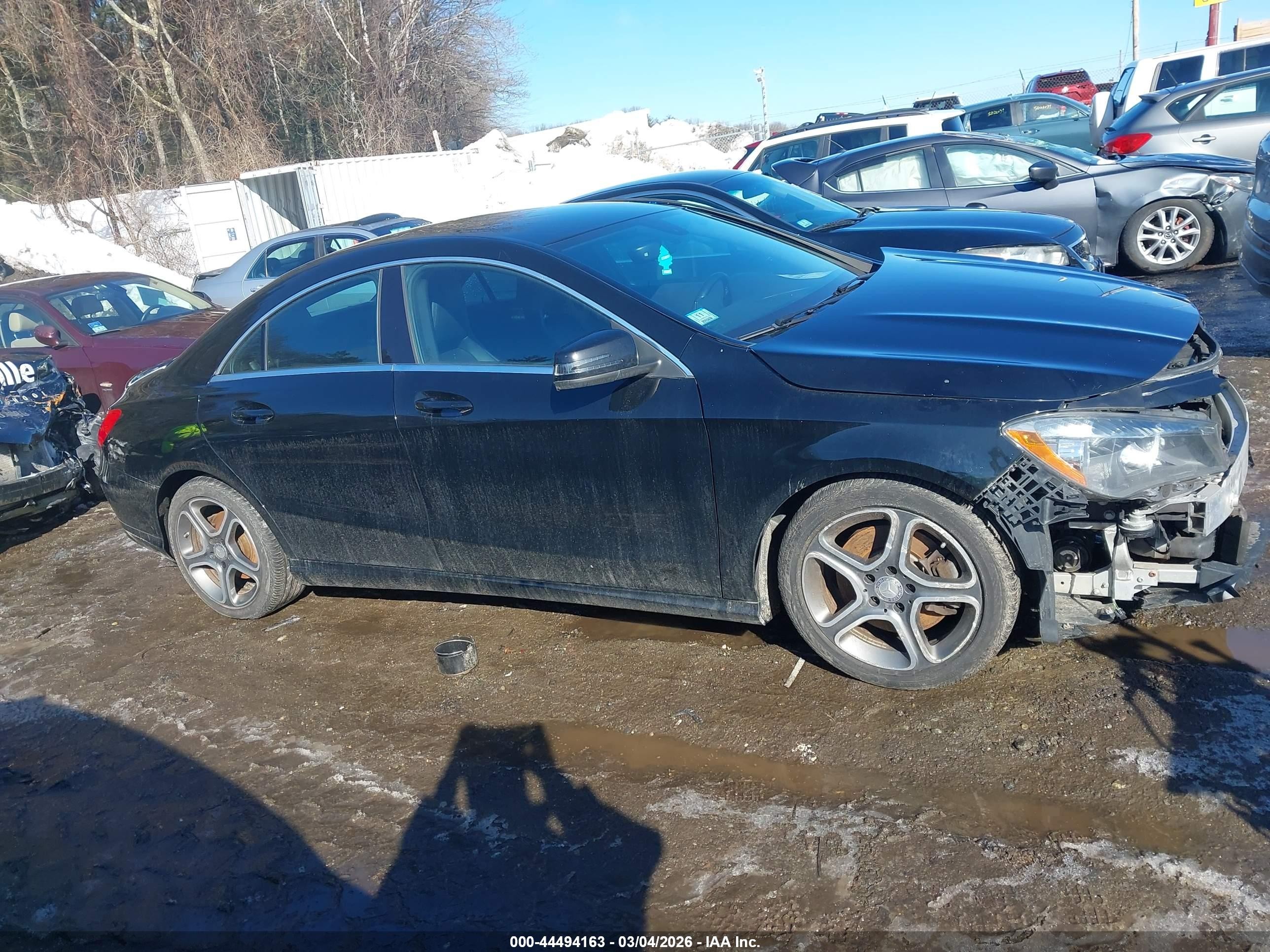 2014 Mercedes-benz Cla 250 4matic Black vin: WDDSJ4GB7EN118549