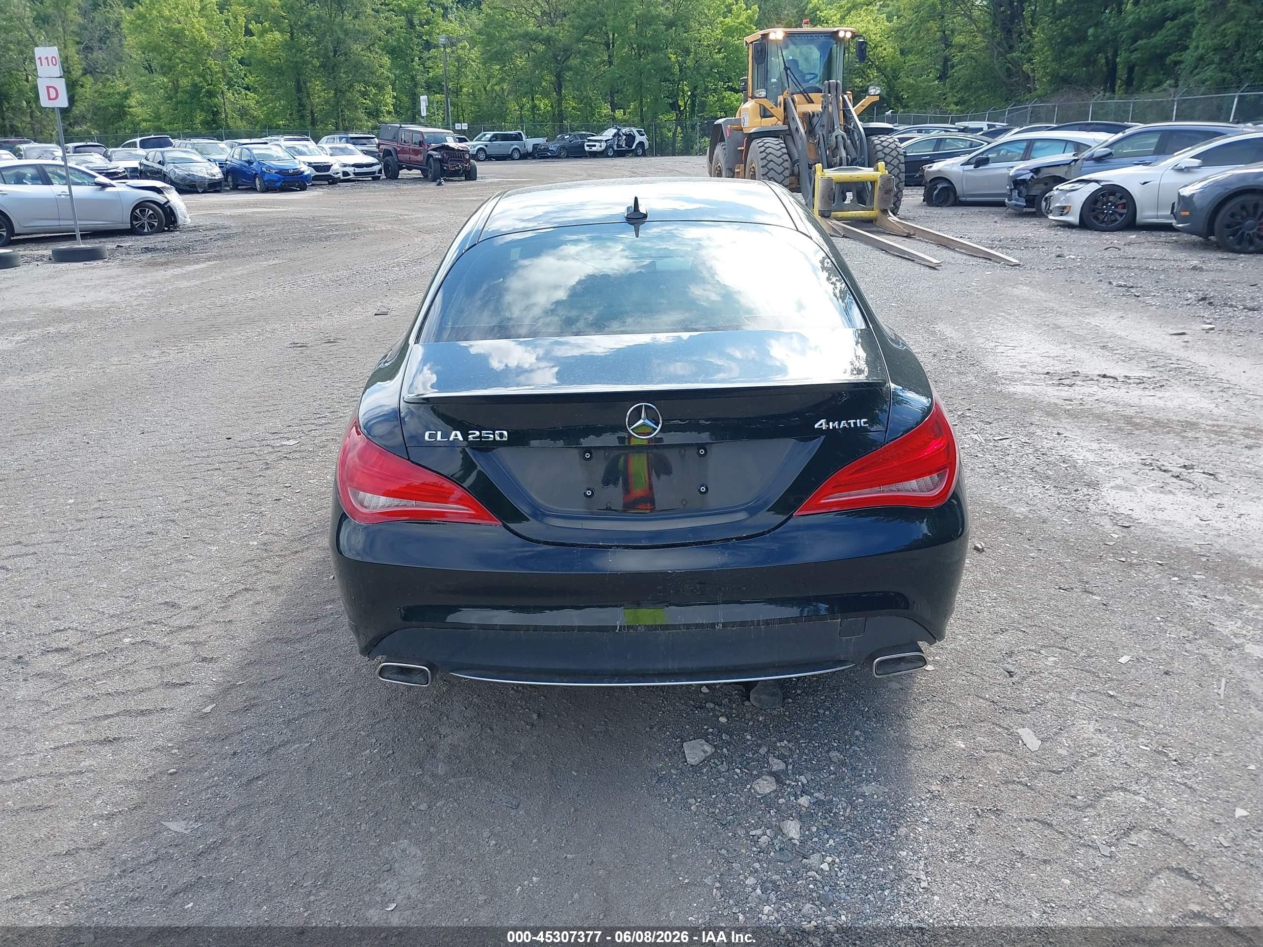 2014 Mercedes-benz Cla 250 4matic Black vin: WDDSJ4GB7EN120740
