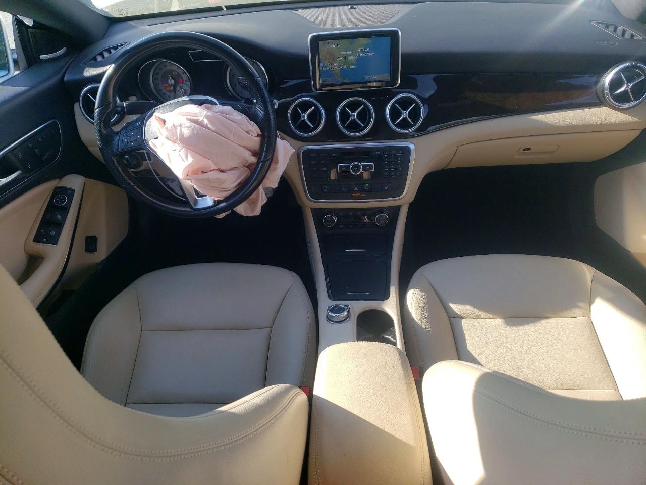 2014 Mercedes-benz Cla 250 4matic White vin: WDDSJ4GB7EN126506