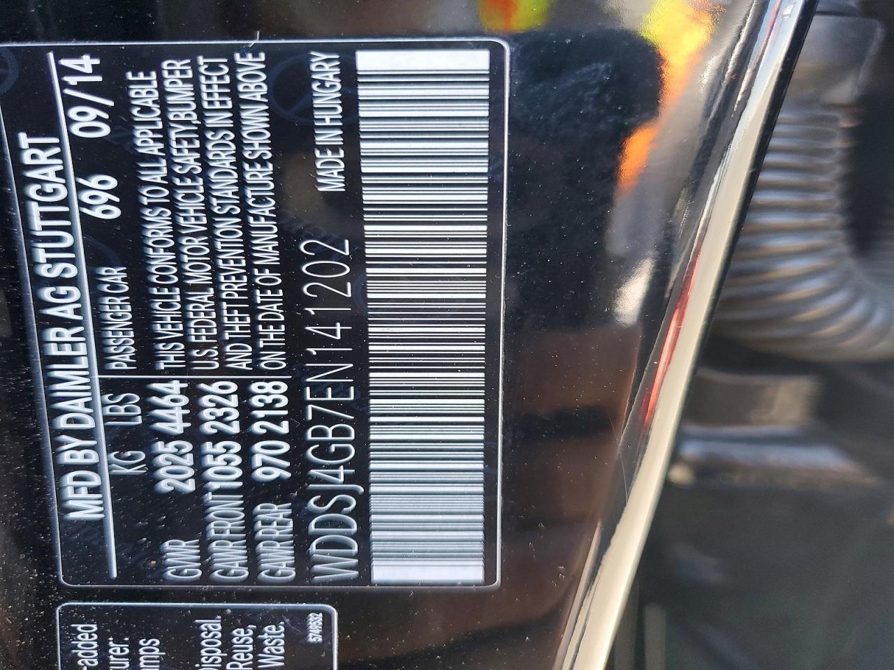 2014 Mercedes-benz Cla 250 4matic Black vin: WDDSJ4GB7EN141202