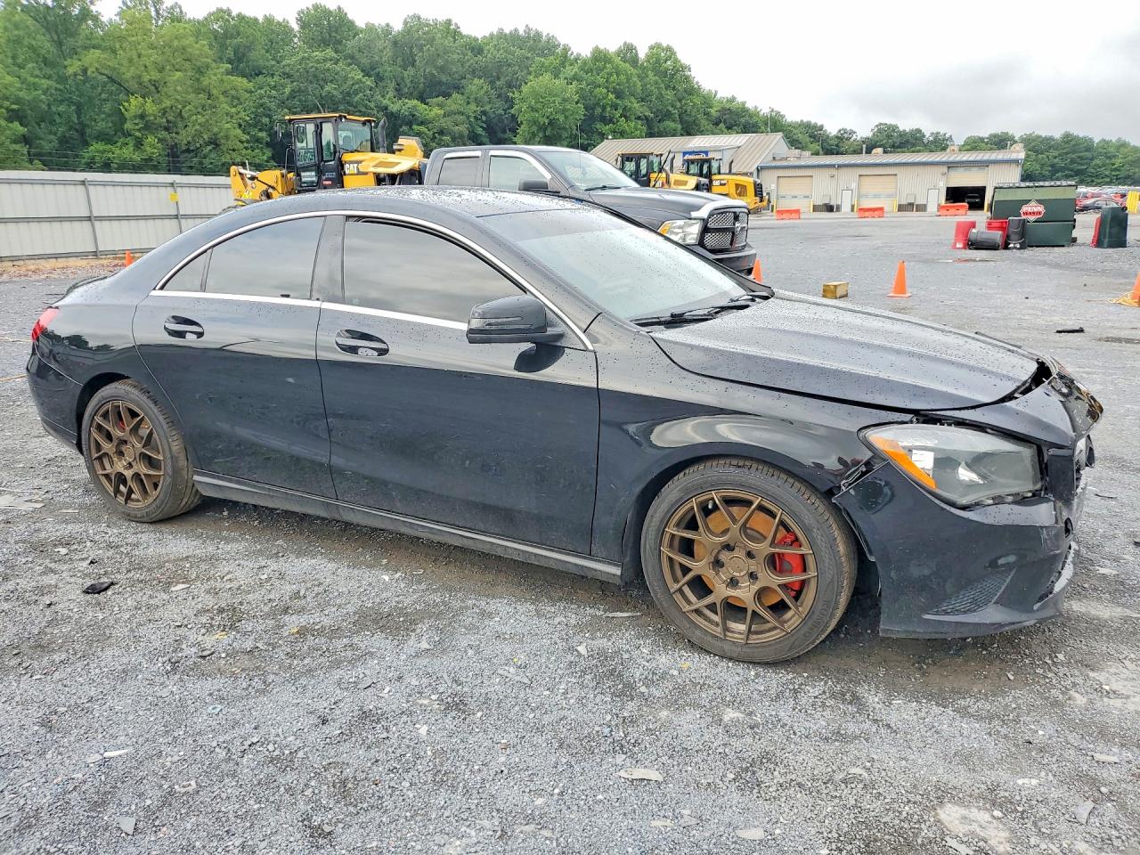 2014 Mercedes-benz Cla 250 4matic Black vin: WDDSJ4GB7EN143967