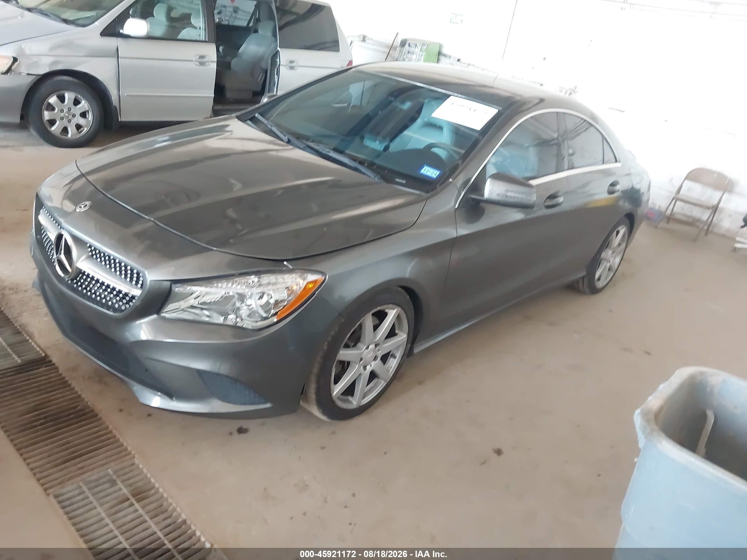 2014 Mercedes-benz Cla 250 4matic Gray vin: WDDSJ4GB7EN147050