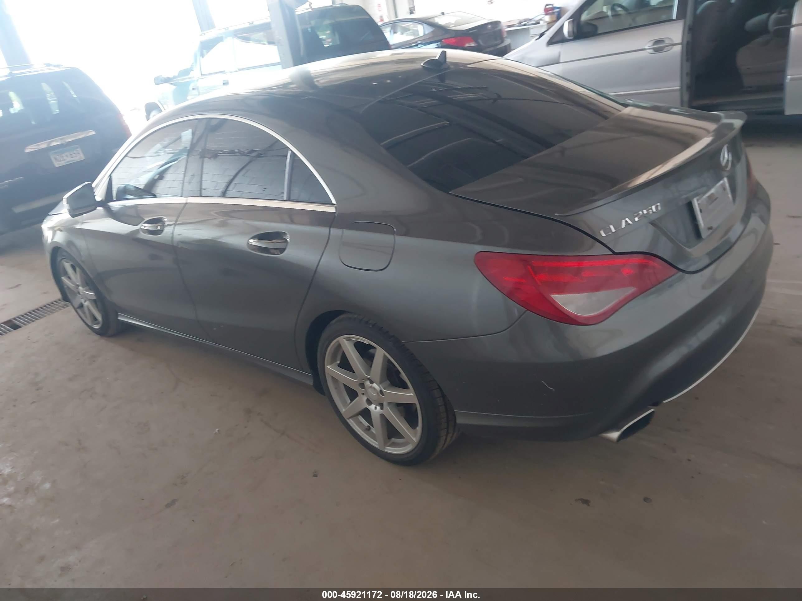 2014 Mercedes-benz Cla 250 4matic Gray vin: WDDSJ4GB7EN147050