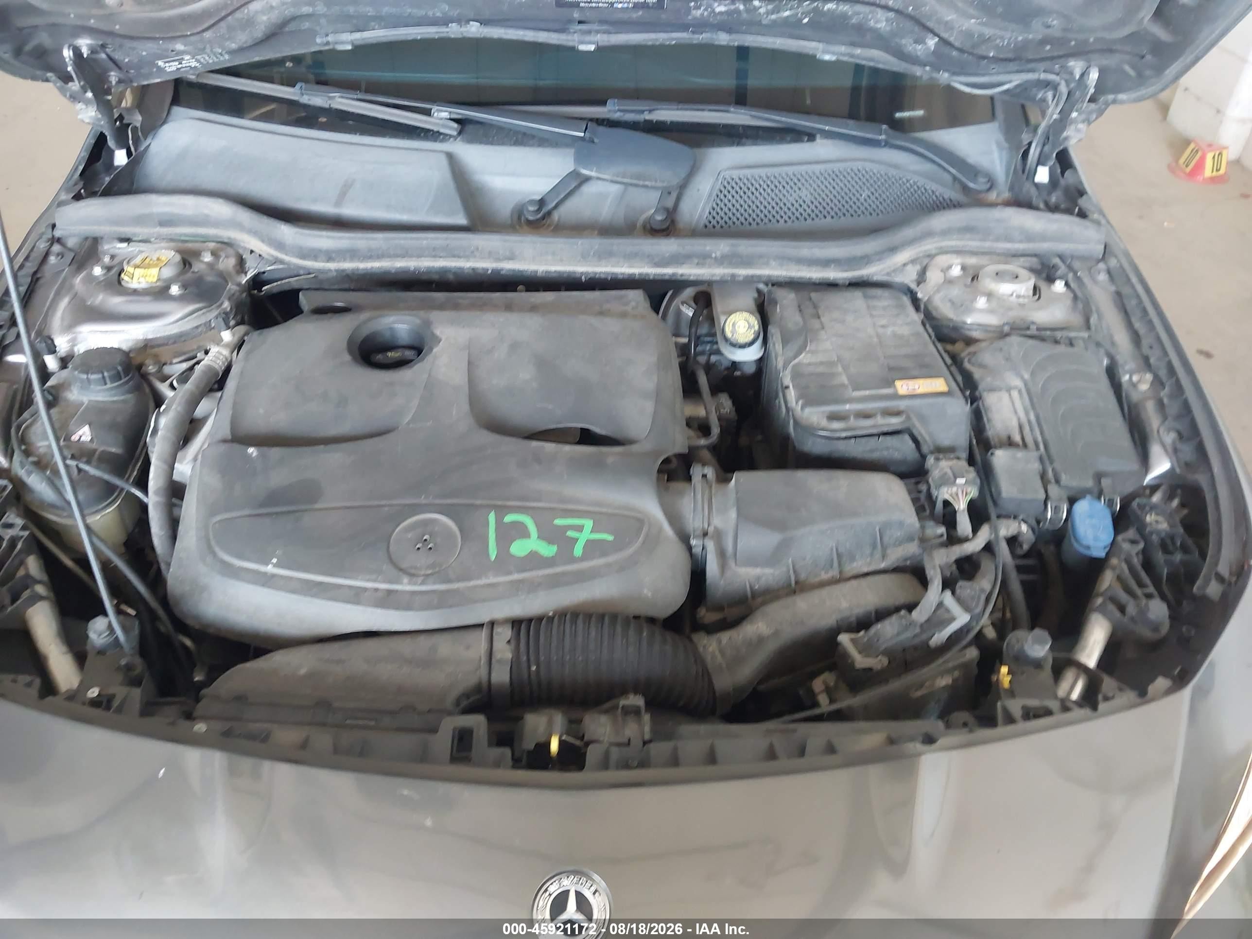 2014 Mercedes-benz Cla 250 4matic Gray vin: WDDSJ4GB7EN147050