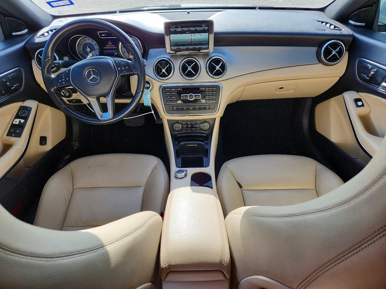 2014 Mercedes-benz Cla 250 4matic White vin: WDDSJ4GB7EN155486