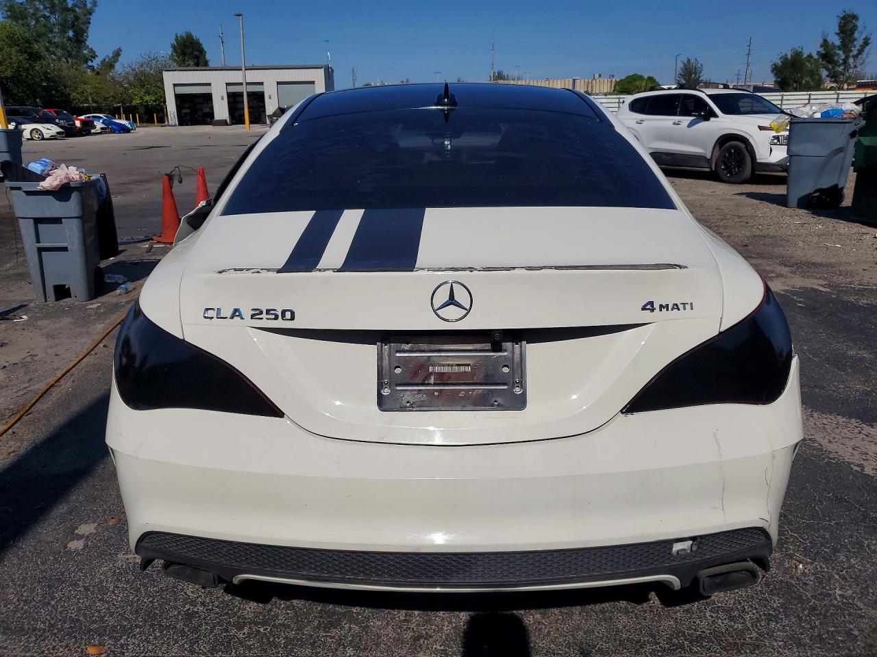 2015 Mercedes-benz Cla250 White vin: WDDSJ4GB7FN183208