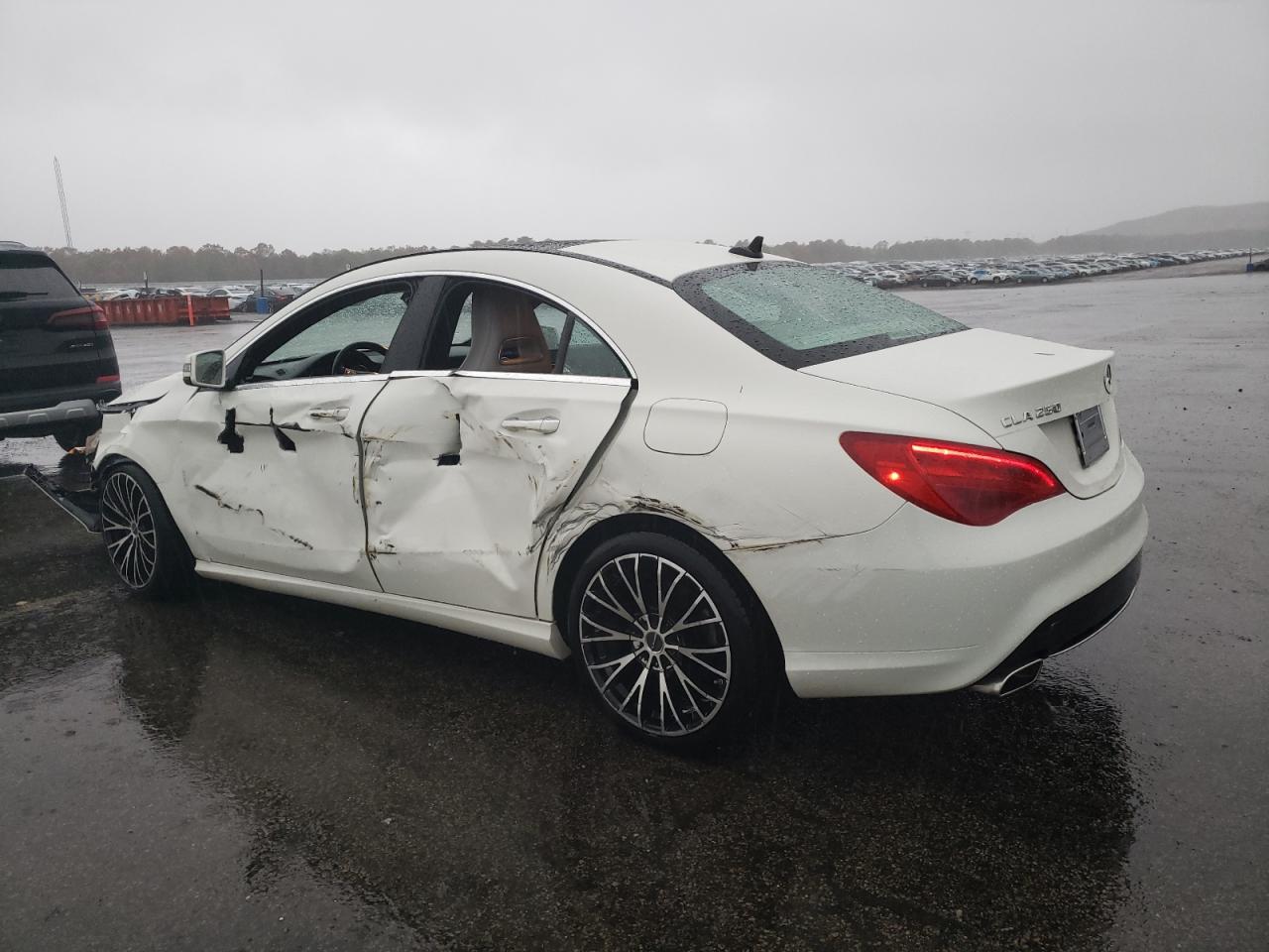 2015 Mercedes-benz Cla 250 4matic White vin: WDDSJ4GB7FN223786