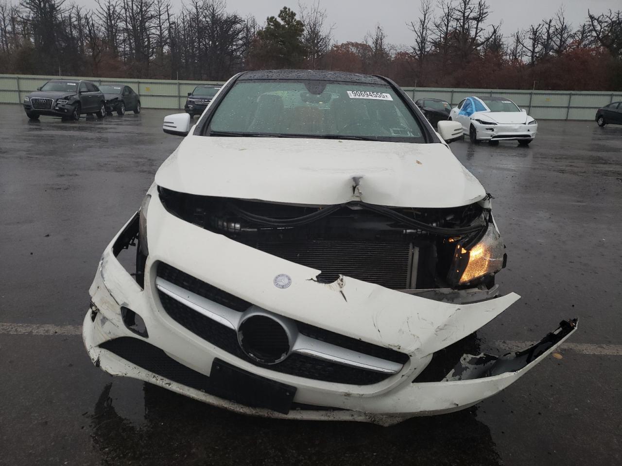 2015 Mercedes-benz Cla 250 4matic White vin: WDDSJ4GB7FN223786