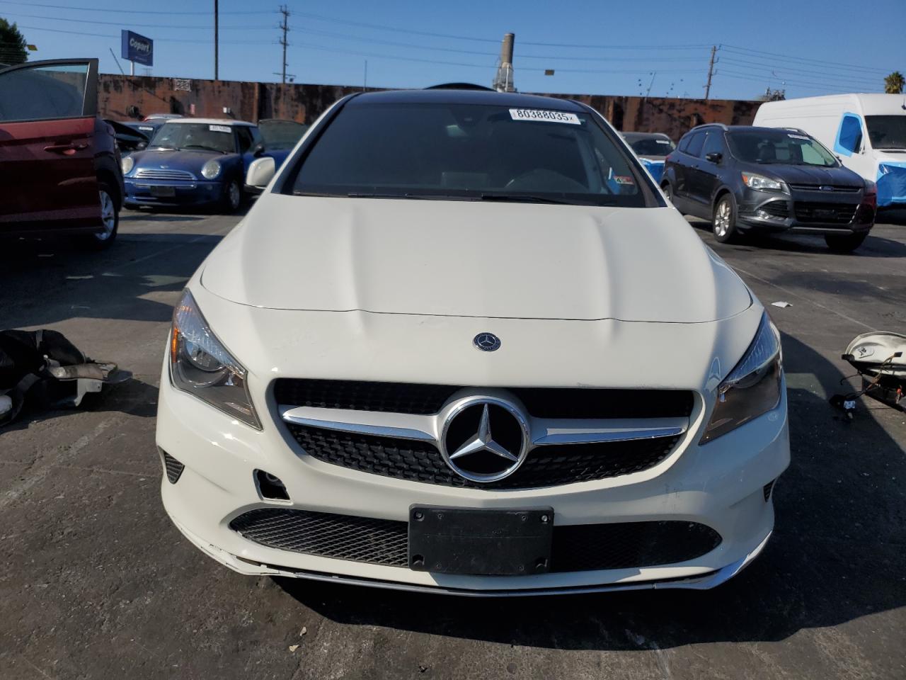 2018 Mercedes-benz Cla 250 4matic Белый vin: WDDSJ4GB7JN588722