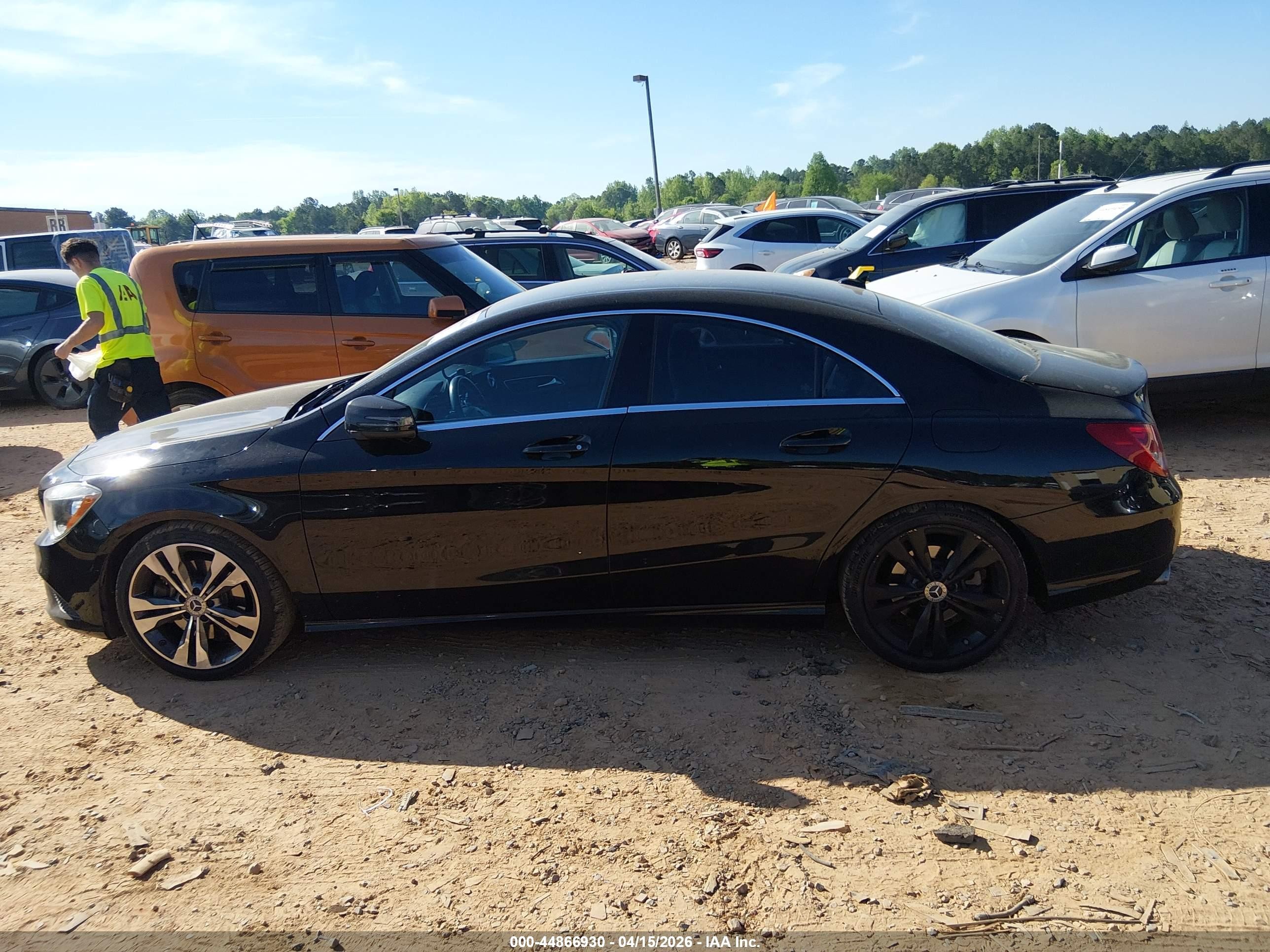 2014 Mercedes-benz Cla 250 4matic Black vin: WDDSJ4GB8EN105955