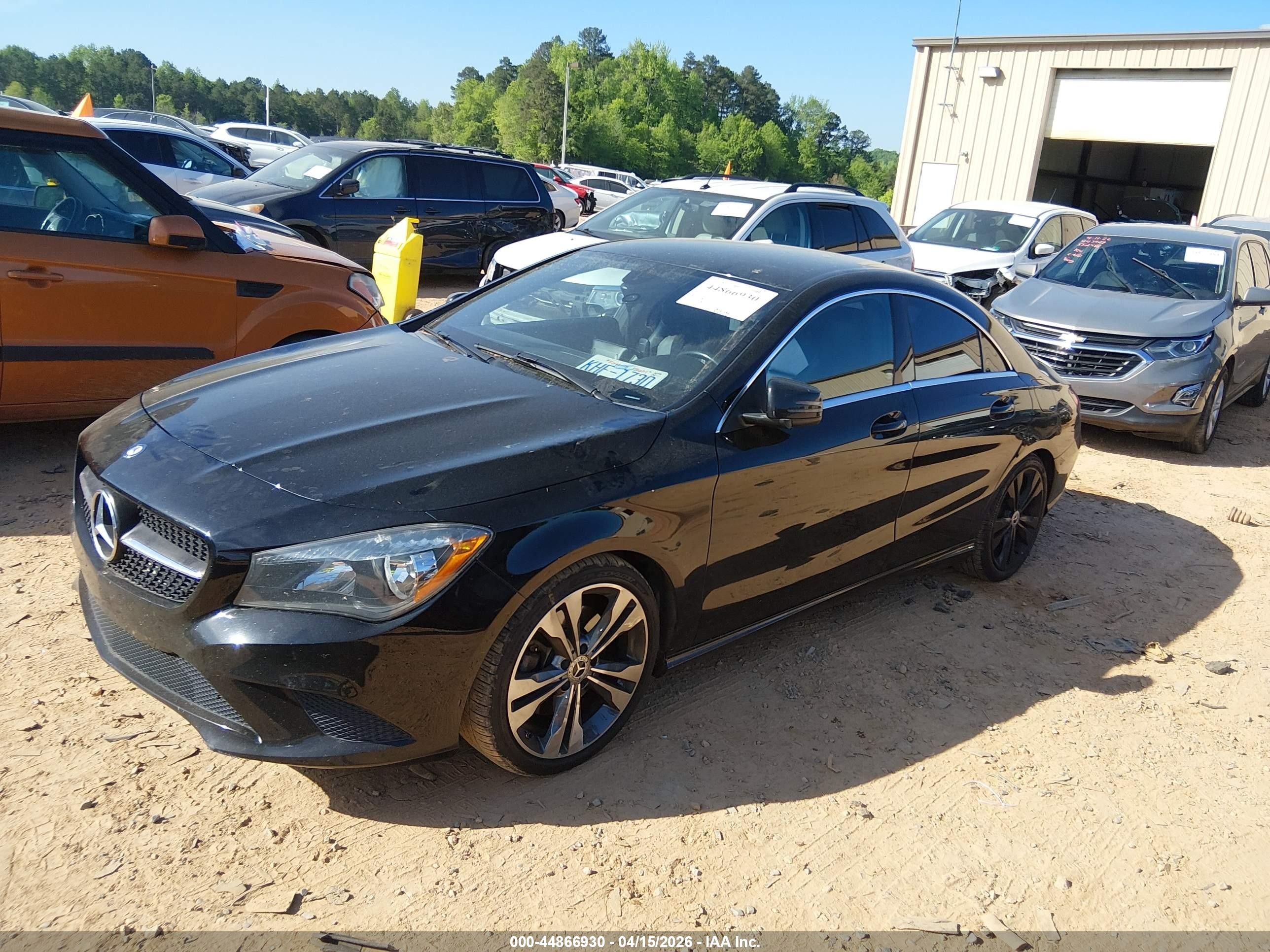 2014 Mercedes-benz Cla 250 4matic Black vin: WDDSJ4GB8EN105955