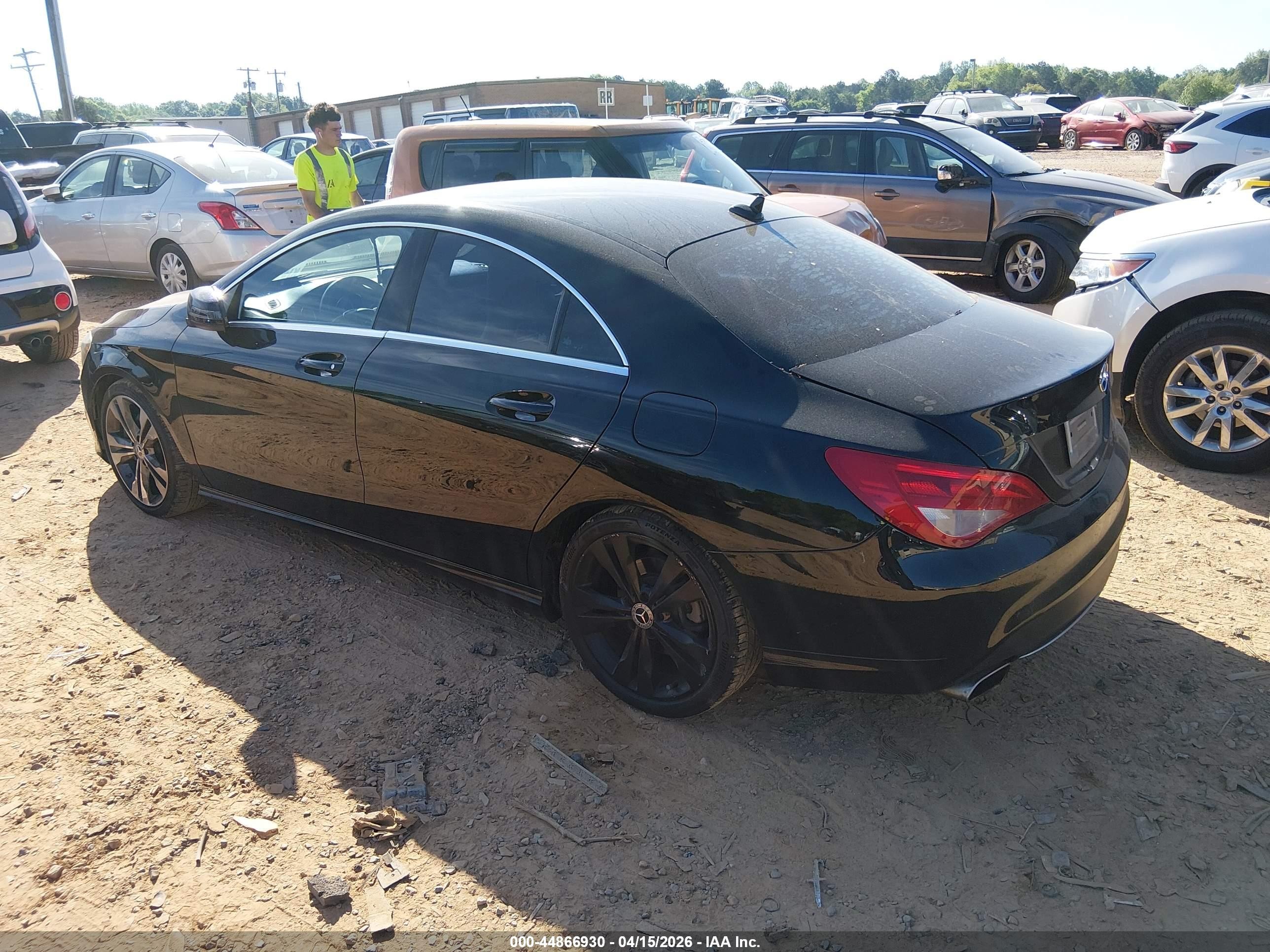 2014 Mercedes-benz Cla 250 4matic Black vin: WDDSJ4GB8EN105955