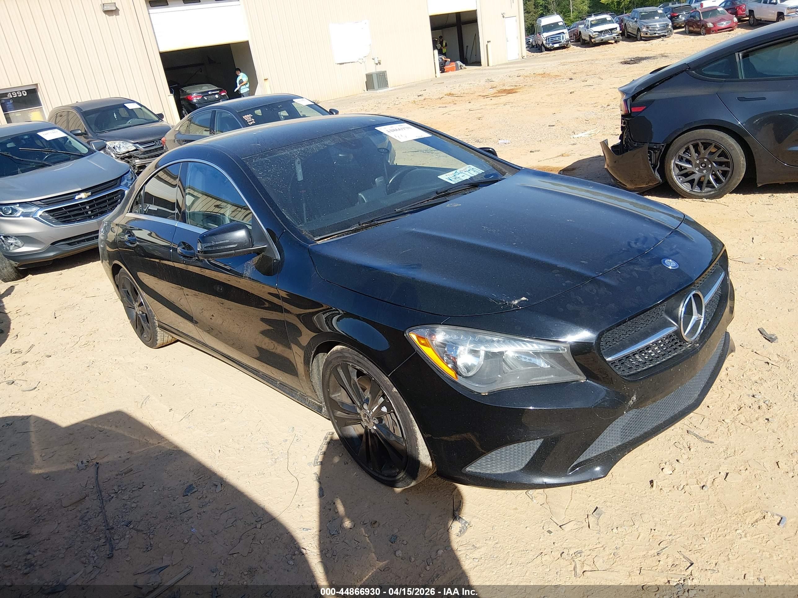 2014 Mercedes-benz Cla 250 4matic Black vin: WDDSJ4GB8EN105955