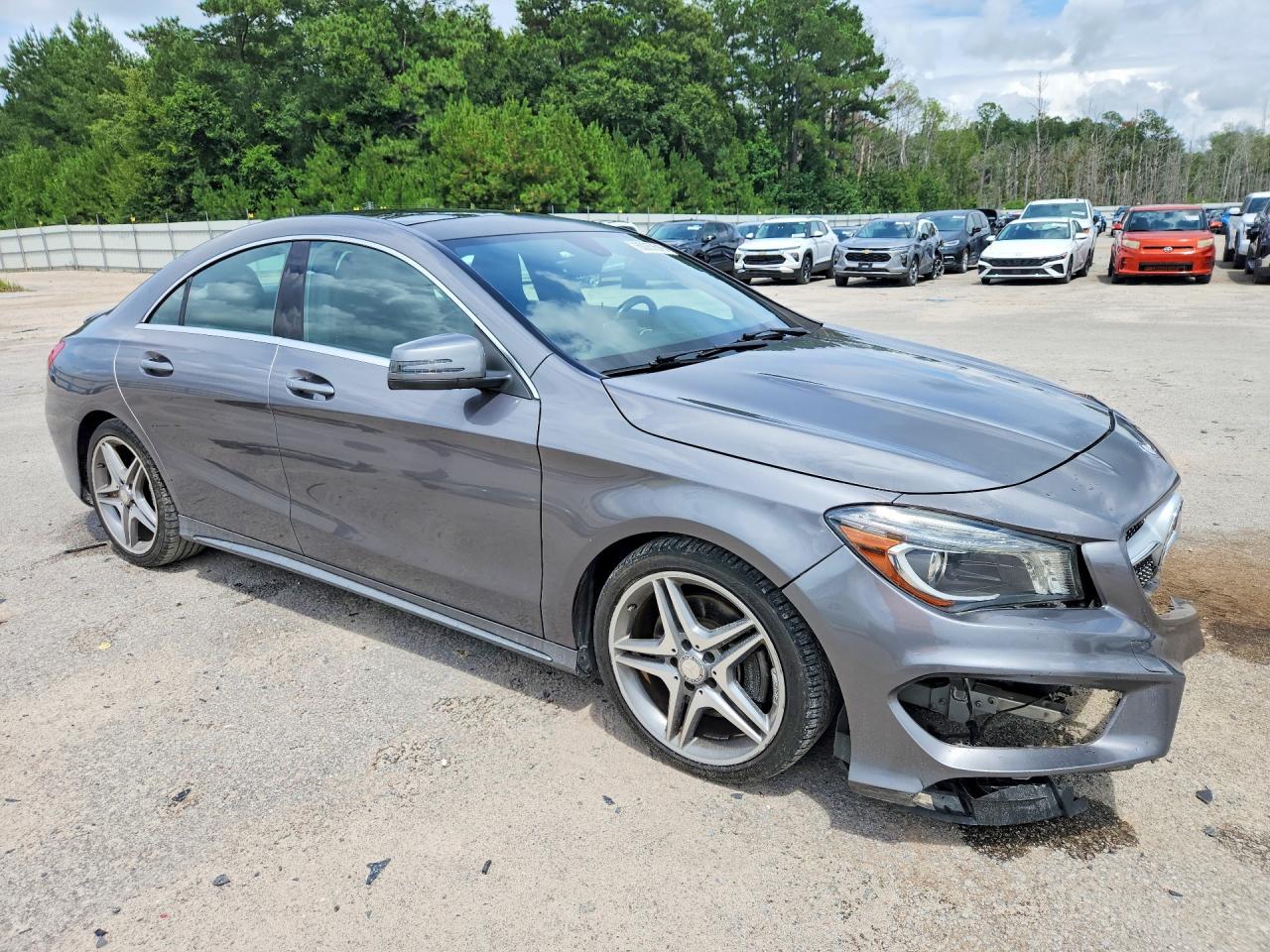 2014 Mercedes-benz Cla 250 4matic Серый vin: WDDSJ4GB8EN134405
