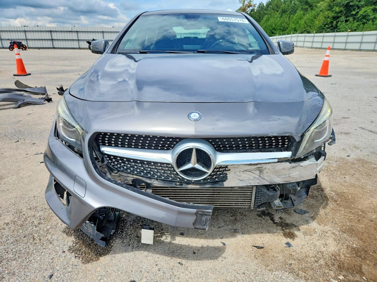 2014 Mercedes-benz Cla 250 4matic Серый vin: WDDSJ4GB8EN134405