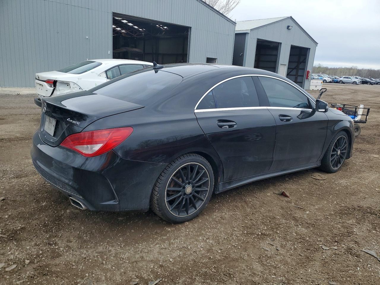 2014 Mercedes-benz Cla250 Black vin: WDDSJ4GB8EN152175