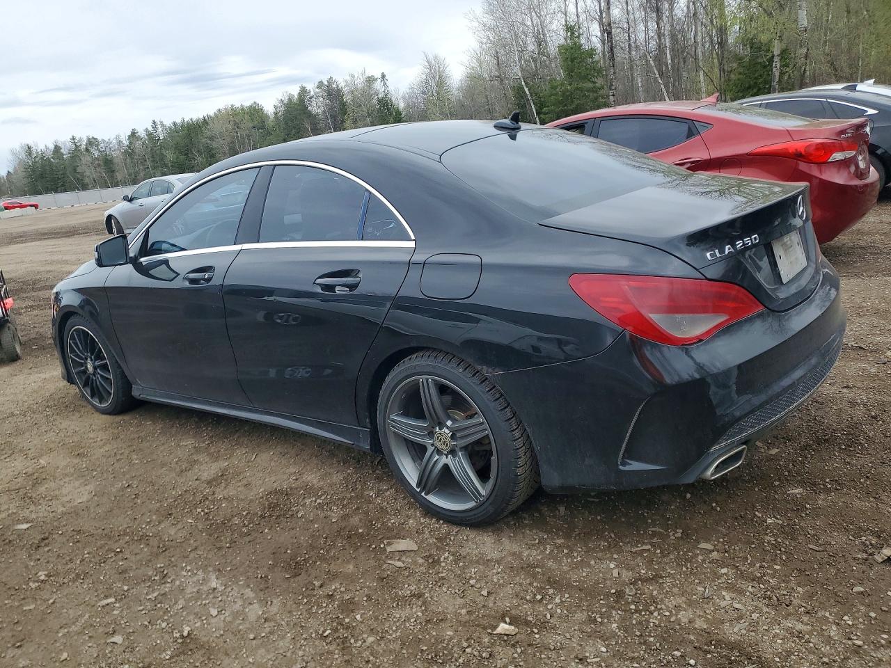 2014 Mercedes-benz Cla250 Black vin: WDDSJ4GB8EN152175
