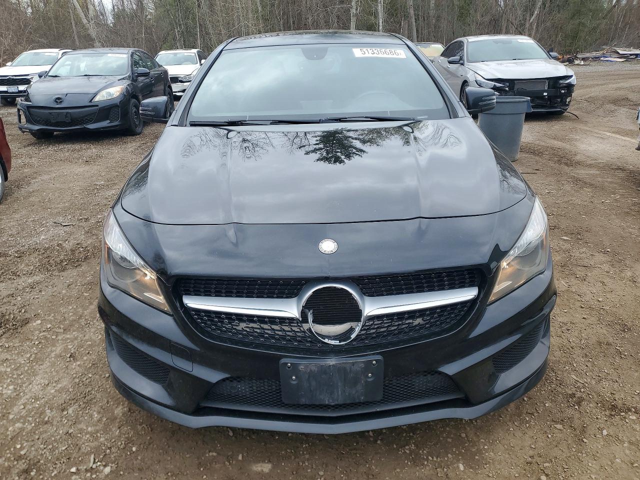 2014 Mercedes-benz Cla250 Black vin: WDDSJ4GB8EN152175