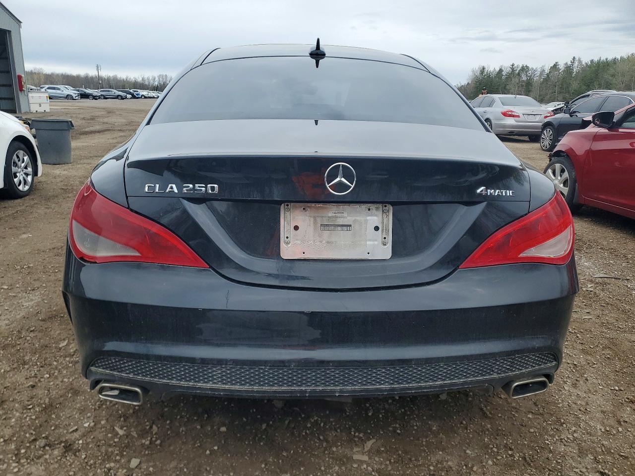 2014 Mercedes-benz Cla250 Black vin: WDDSJ4GB8EN152175
