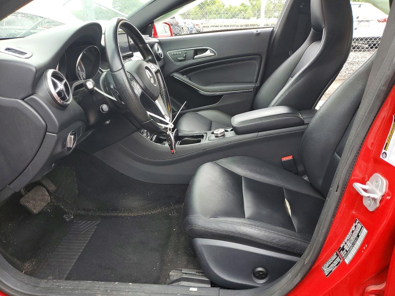 2014 Mercedes-benz Cla 250 4matic Красный vin: WDDSJ4GB8EN152919
