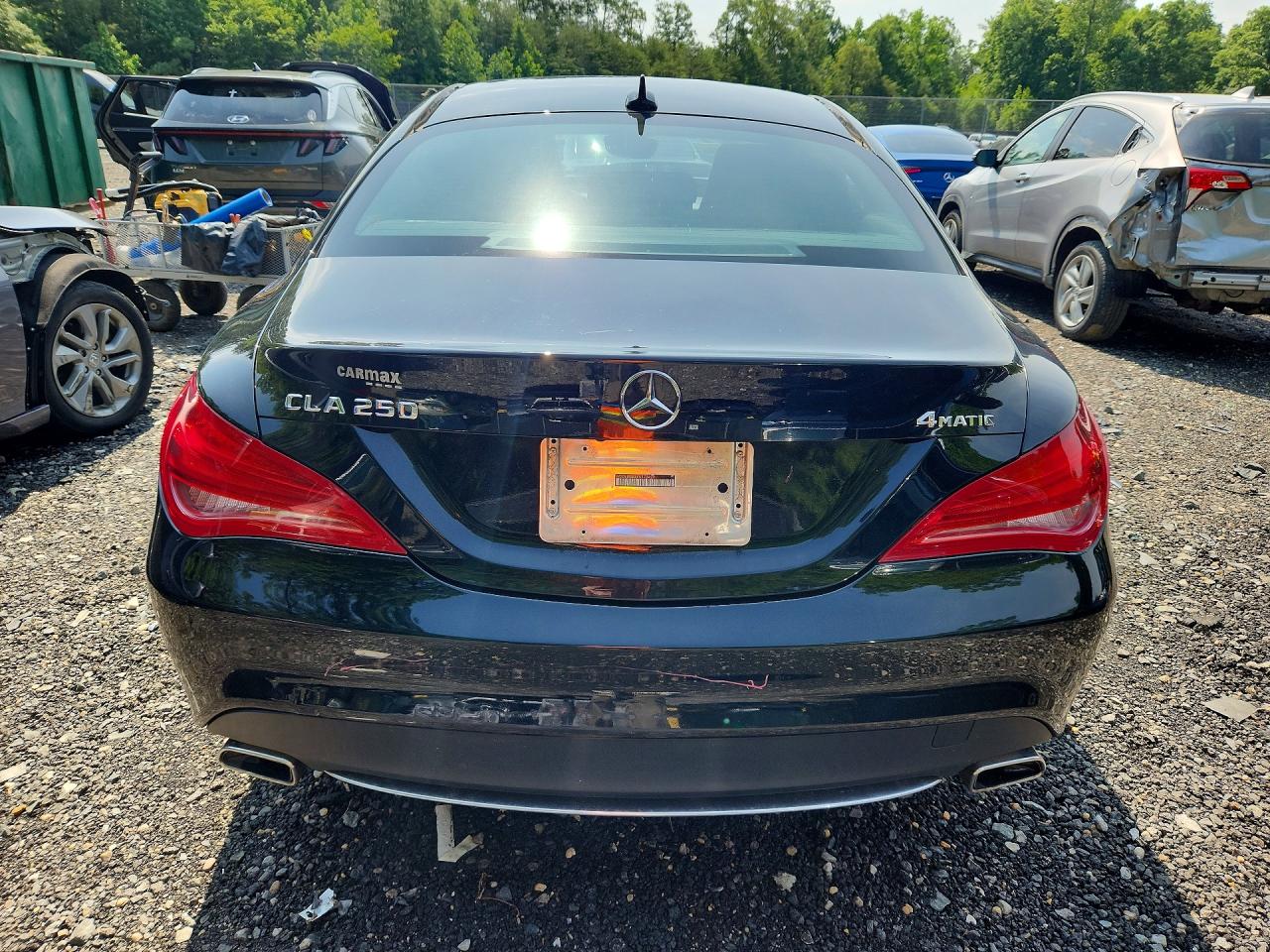 2015 Mercedes-benz Cla 250 4matic Black vin: WDDSJ4GB8FN178499