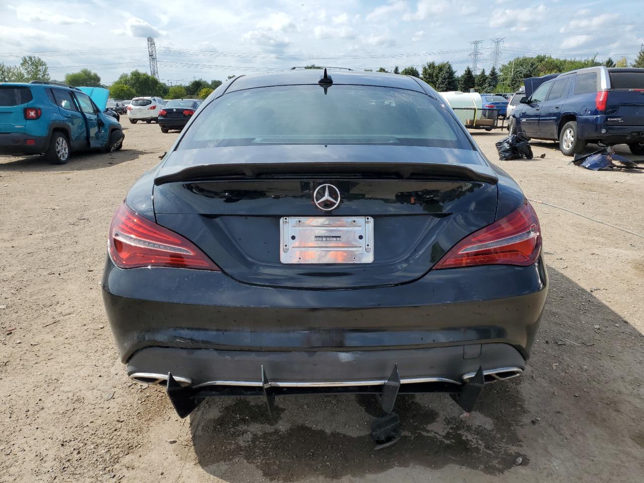 2018 Mercedes-benz Cla 250 4matic Черный vin: WDDSJ4GB8JN554935