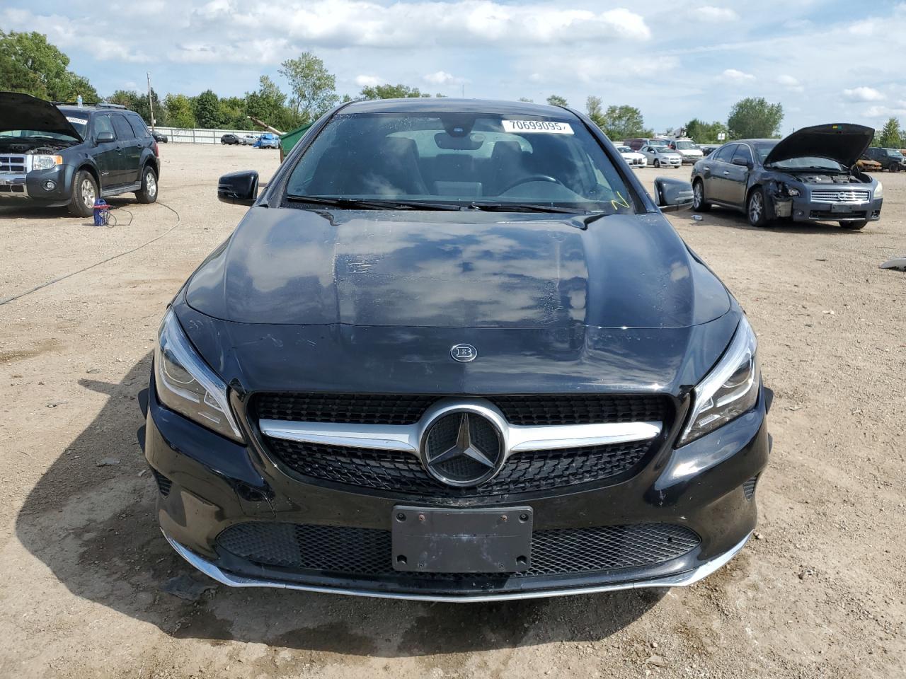 2018 Mercedes-benz Cla 250 4matic Черный vin: WDDSJ4GB8JN554935