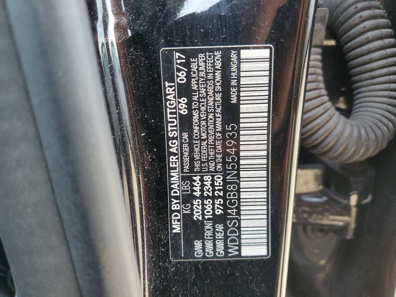 2018 Mercedes-benz Cla 250 4matic Черный vin: WDDSJ4GB8JN554935