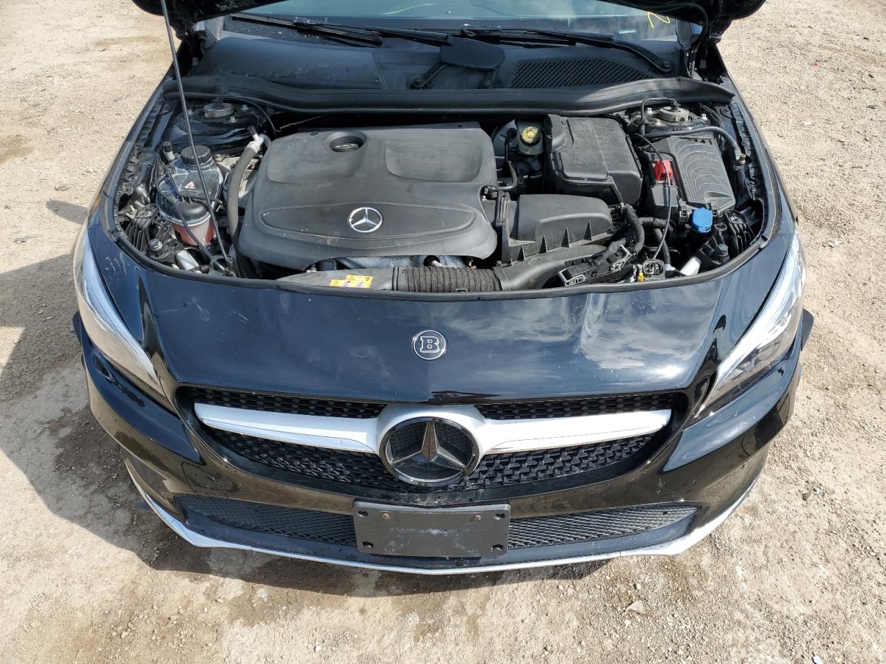2018 Mercedes-benz Cla 250 4matic Черный vin: WDDSJ4GB8JN554935