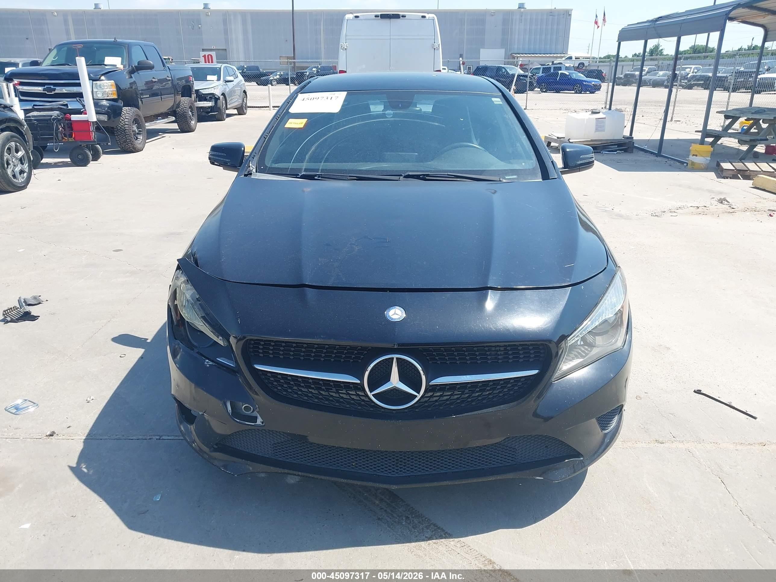 2014 Mercedes-benz Cla 250 4matic Black vin: WDDSJ4GB9EN073517