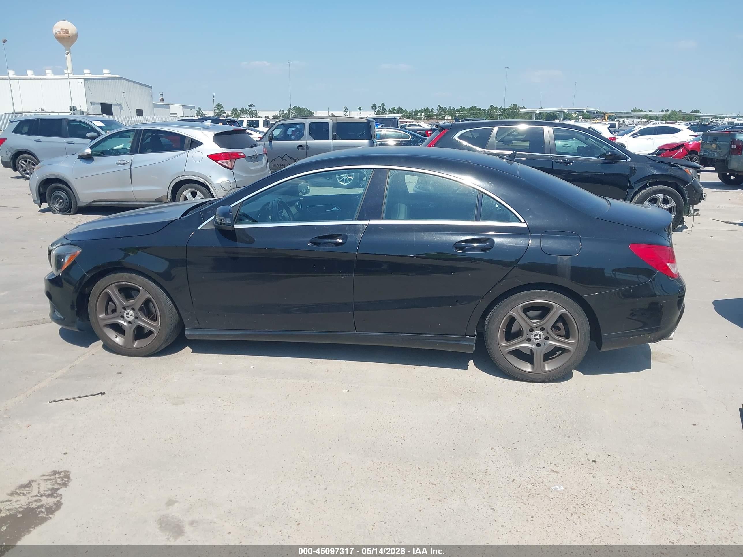 2014 Mercedes-benz Cla 250 4matic Black vin: WDDSJ4GB9EN073517