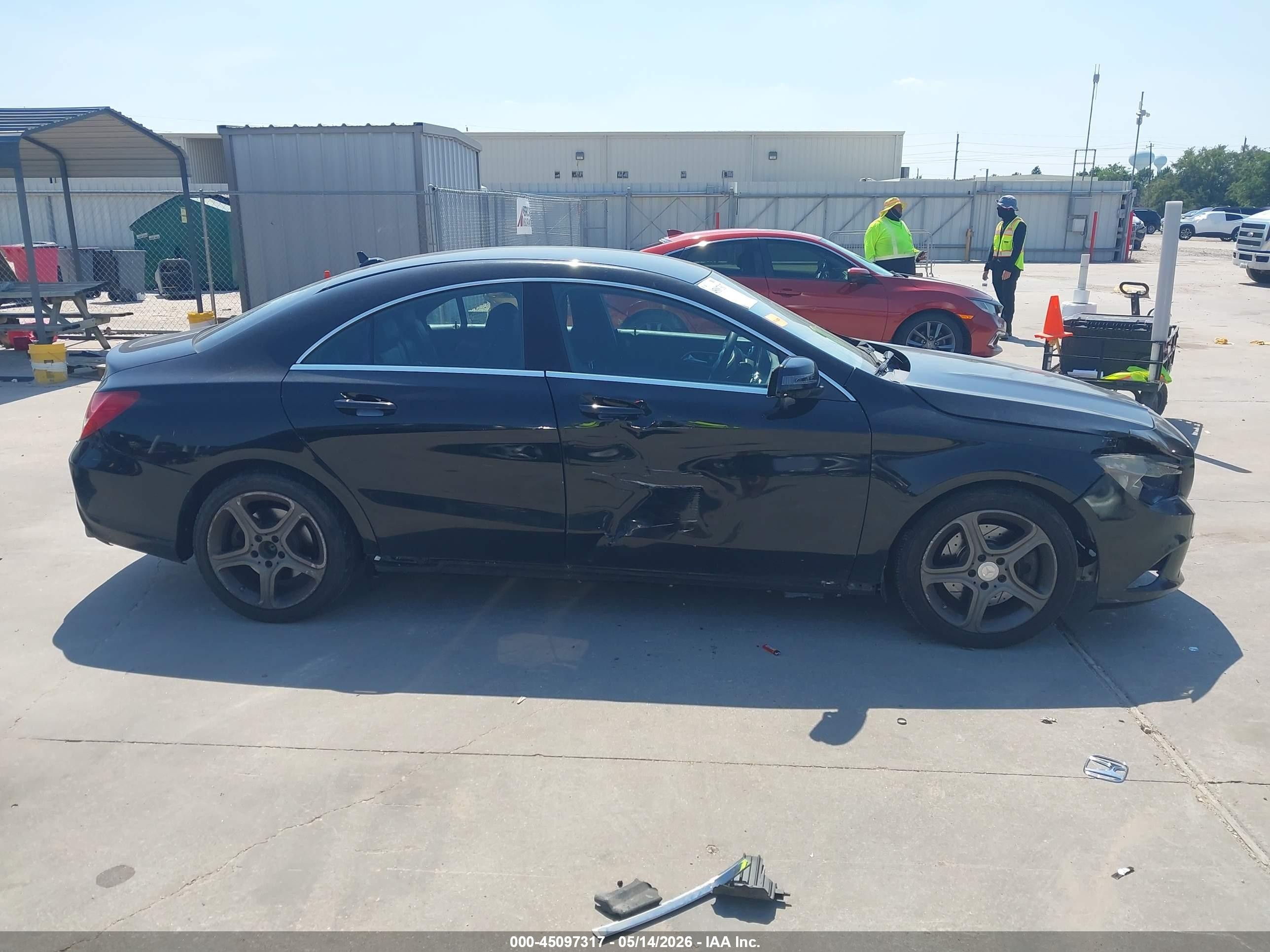 2014 Mercedes-benz Cla 250 4matic Black vin: WDDSJ4GB9EN073517