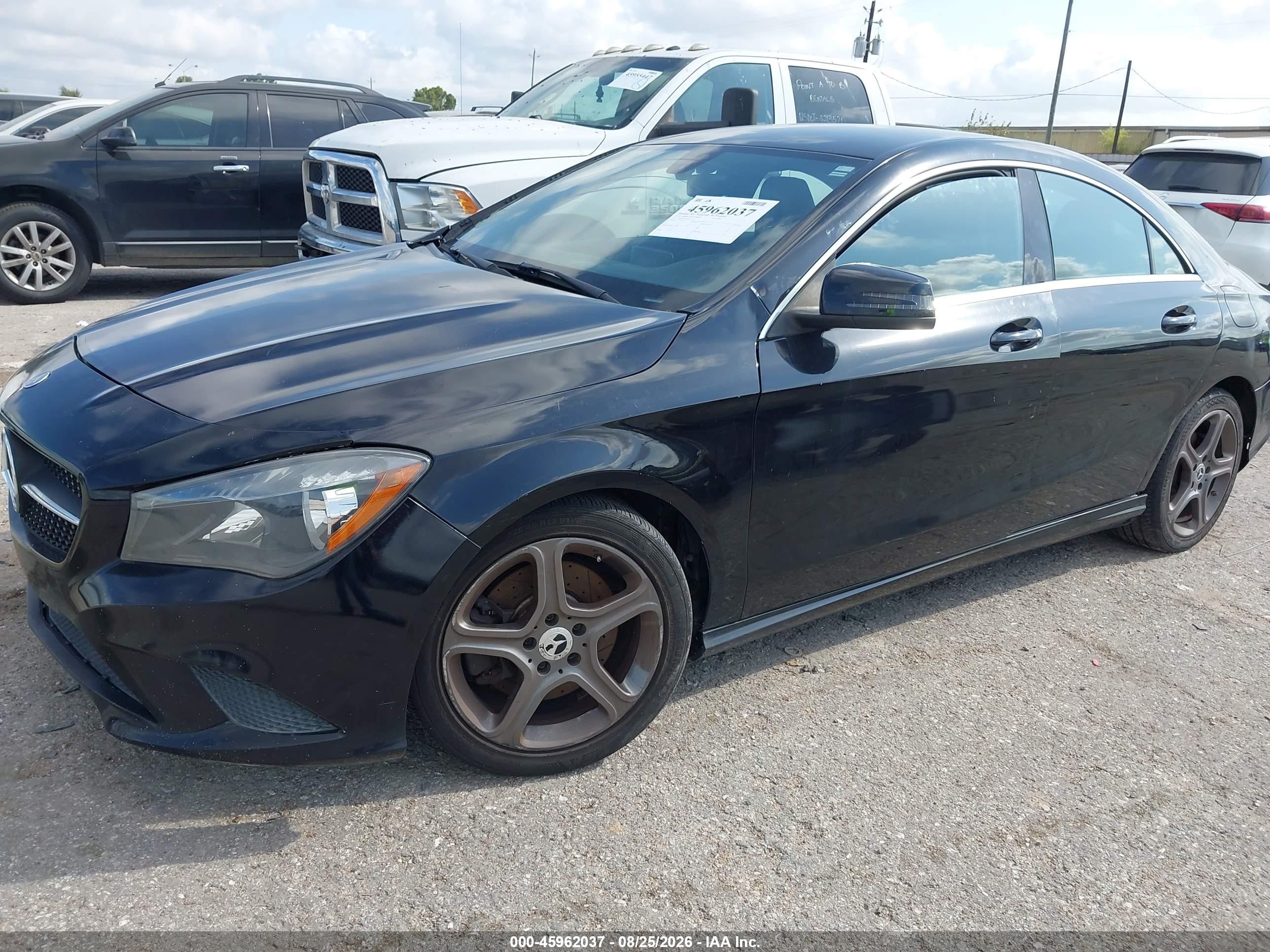 2014 Mercedes-benz Cla 250 4matic Black vin: WDDSJ4GB9EN073517