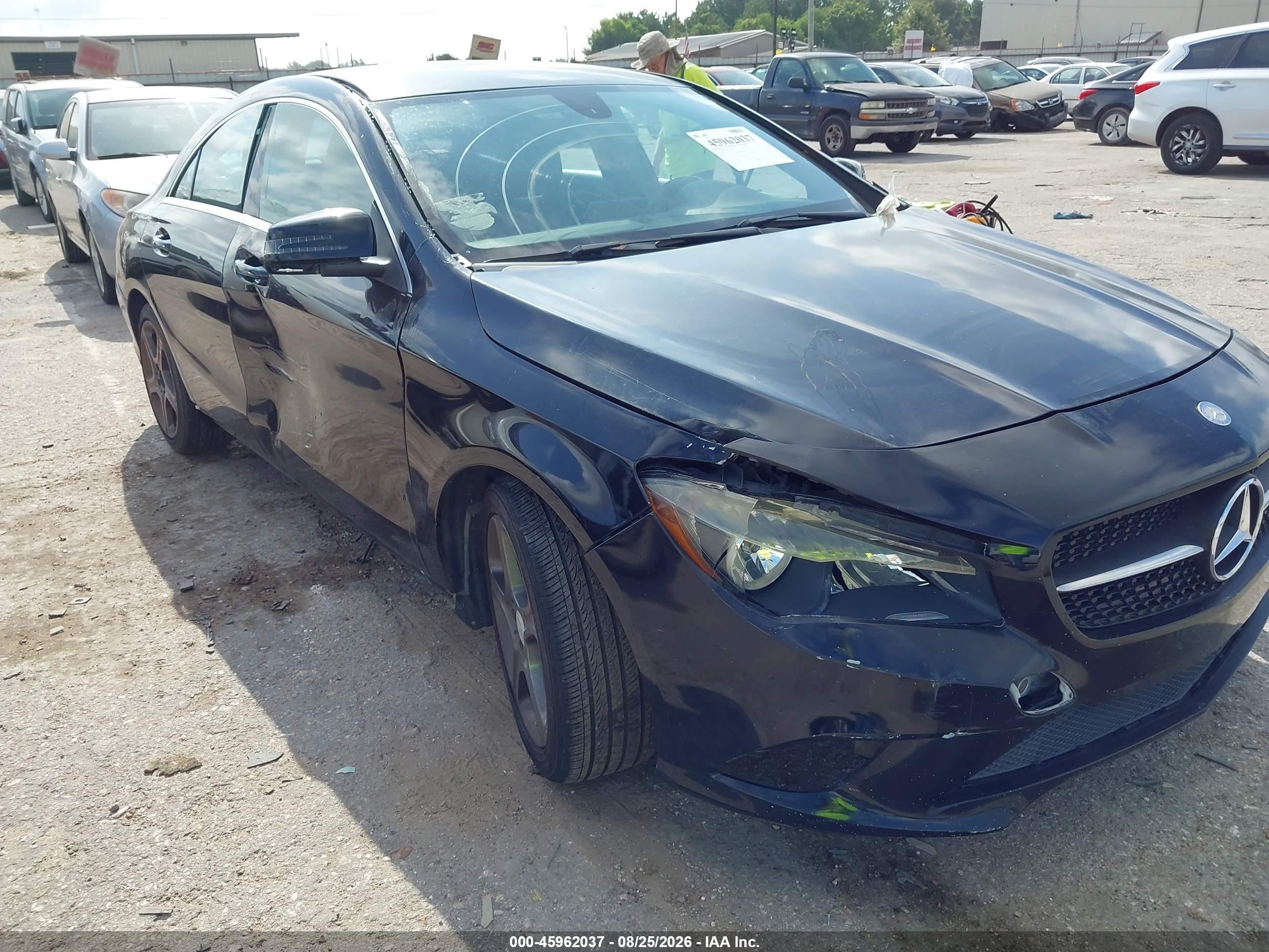 2014 Mercedes-benz Cla 250 4matic Black vin: WDDSJ4GB9EN073517