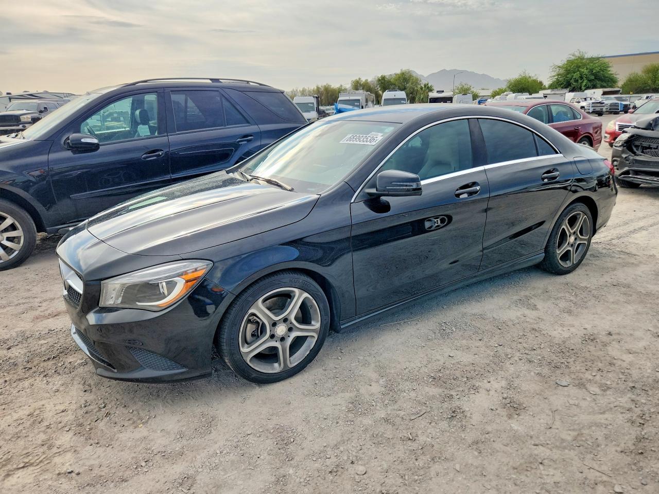 2014 Mercedes-benz Cla 250 4matic Black vin: WDDSJ4GB9EN078331