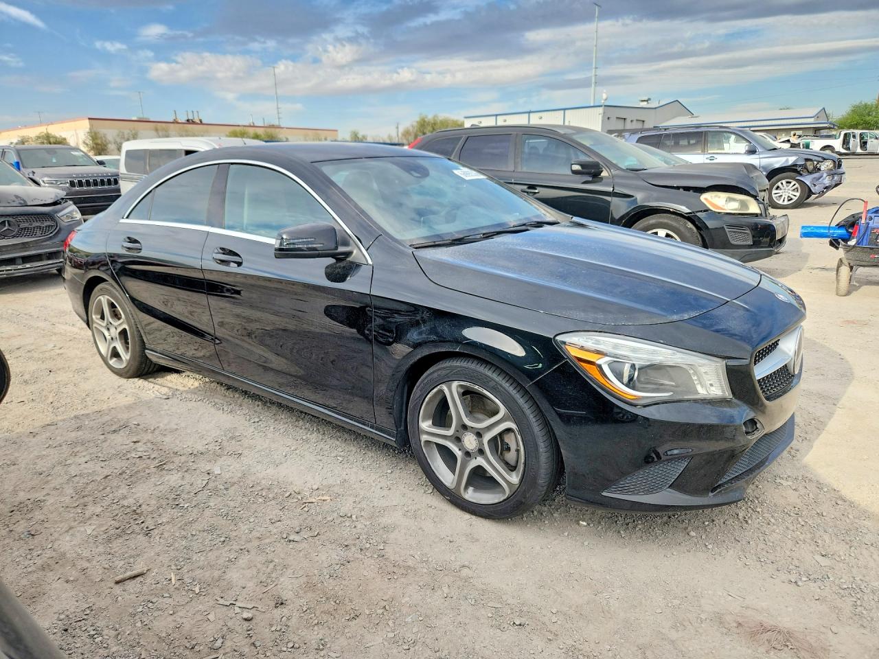 2014 Mercedes-benz Cla 250 4matic Black vin: WDDSJ4GB9EN078331