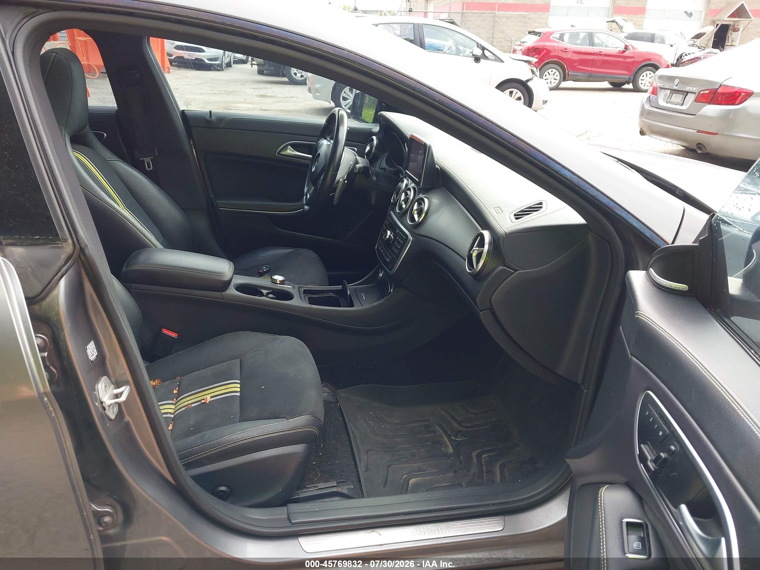 2014 Mercedes-benz Cla 250 4matic Серый vin: WDDSJ4GB9EN081553