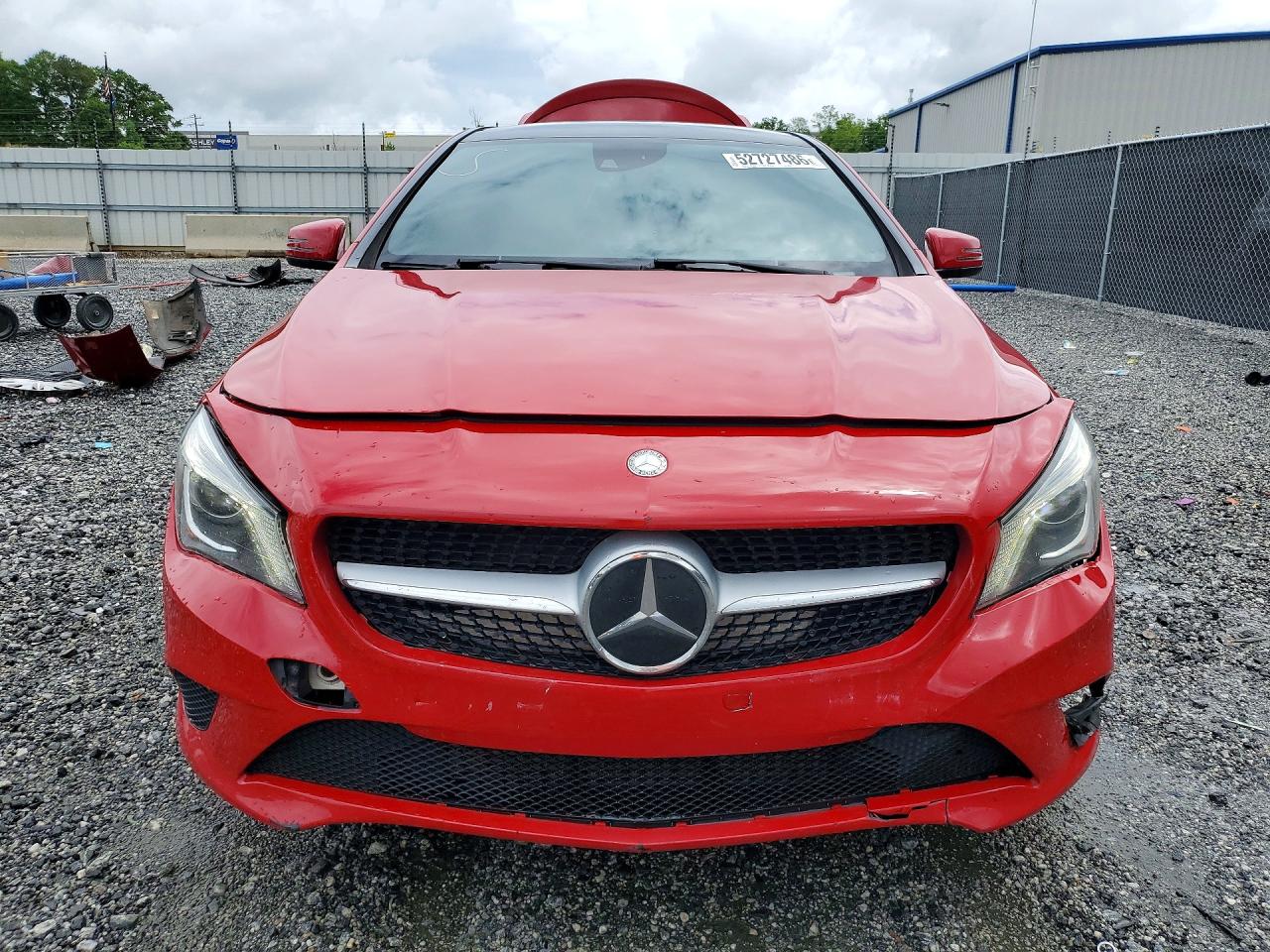 2014 Mercedes-benz Cla 250 4matic Red vin: WDDSJ4GB9EN088096