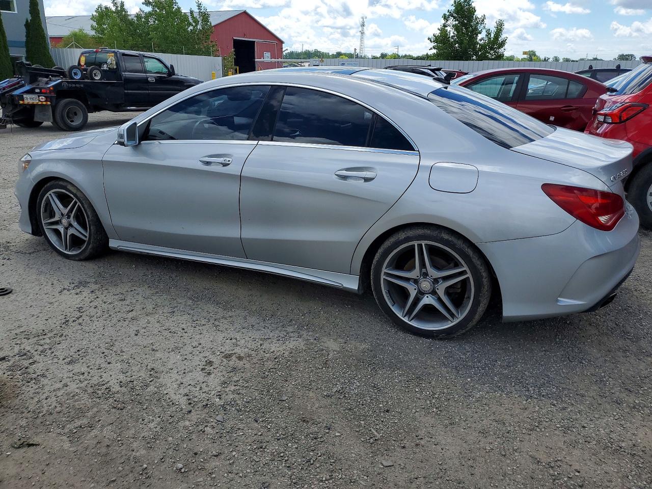 2014 Mercedes-benz Cla 250 4matic Silver vin: WDDSJ4GB9EN112221