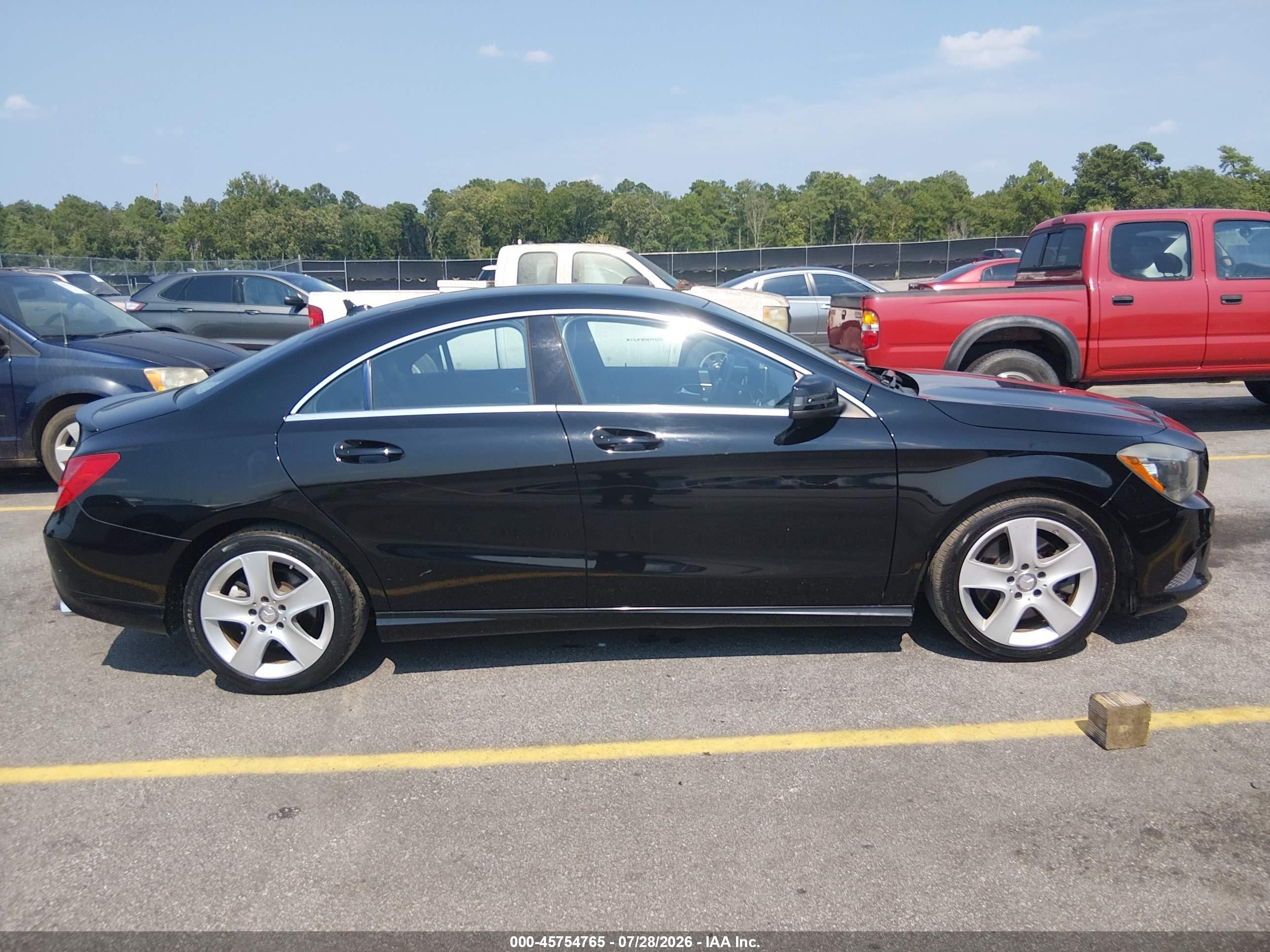 2015 Mercedes-benz Cla 250 4matic Black vin: WDDSJ4GB9FN176664