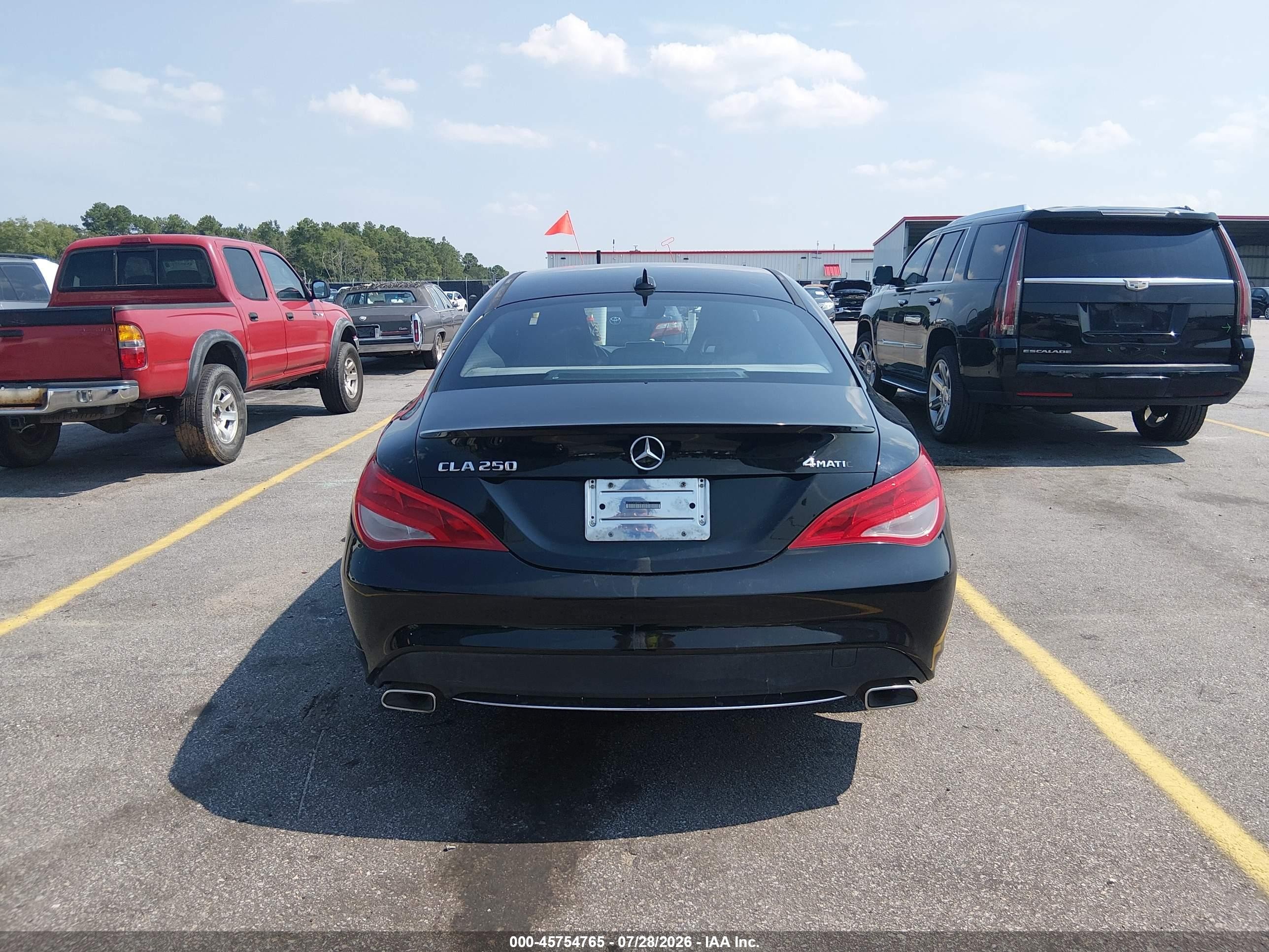 2015 Mercedes-benz Cla 250 4matic Black vin: WDDSJ4GB9FN176664